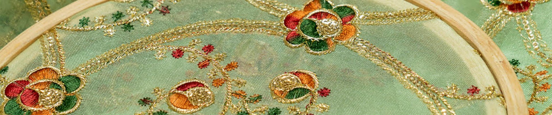 Embroidered Tissue Fabrics - doeraa