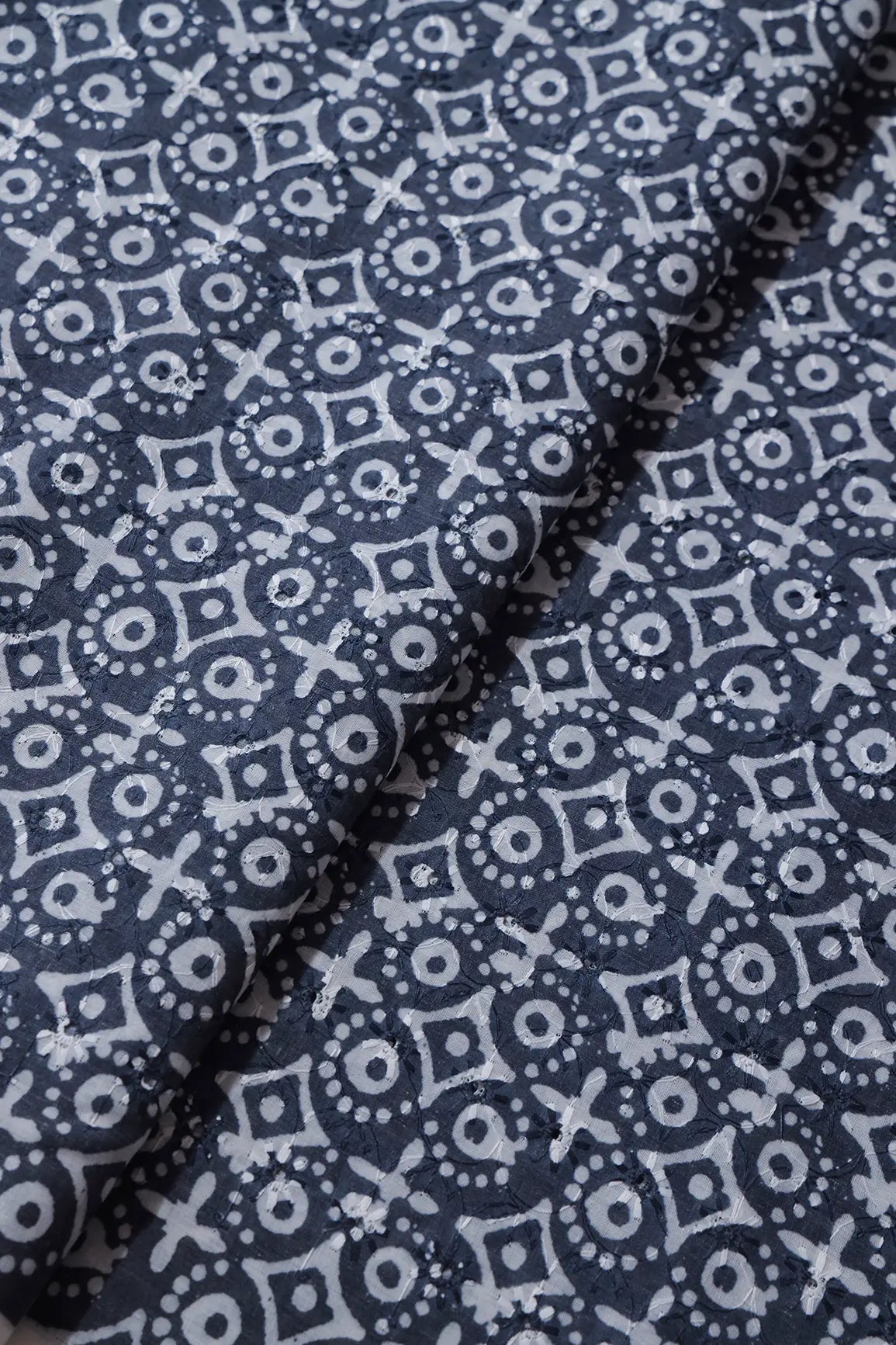 Grey And White Unstitched Suit Set (2 Piece)