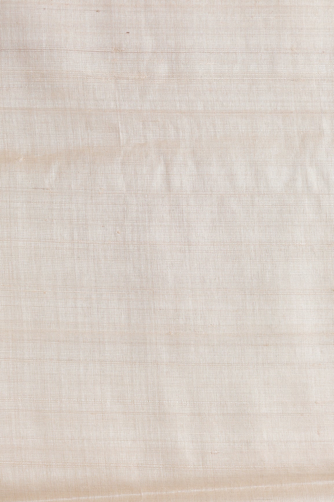 Cream Pure Tussar Silk Fabric