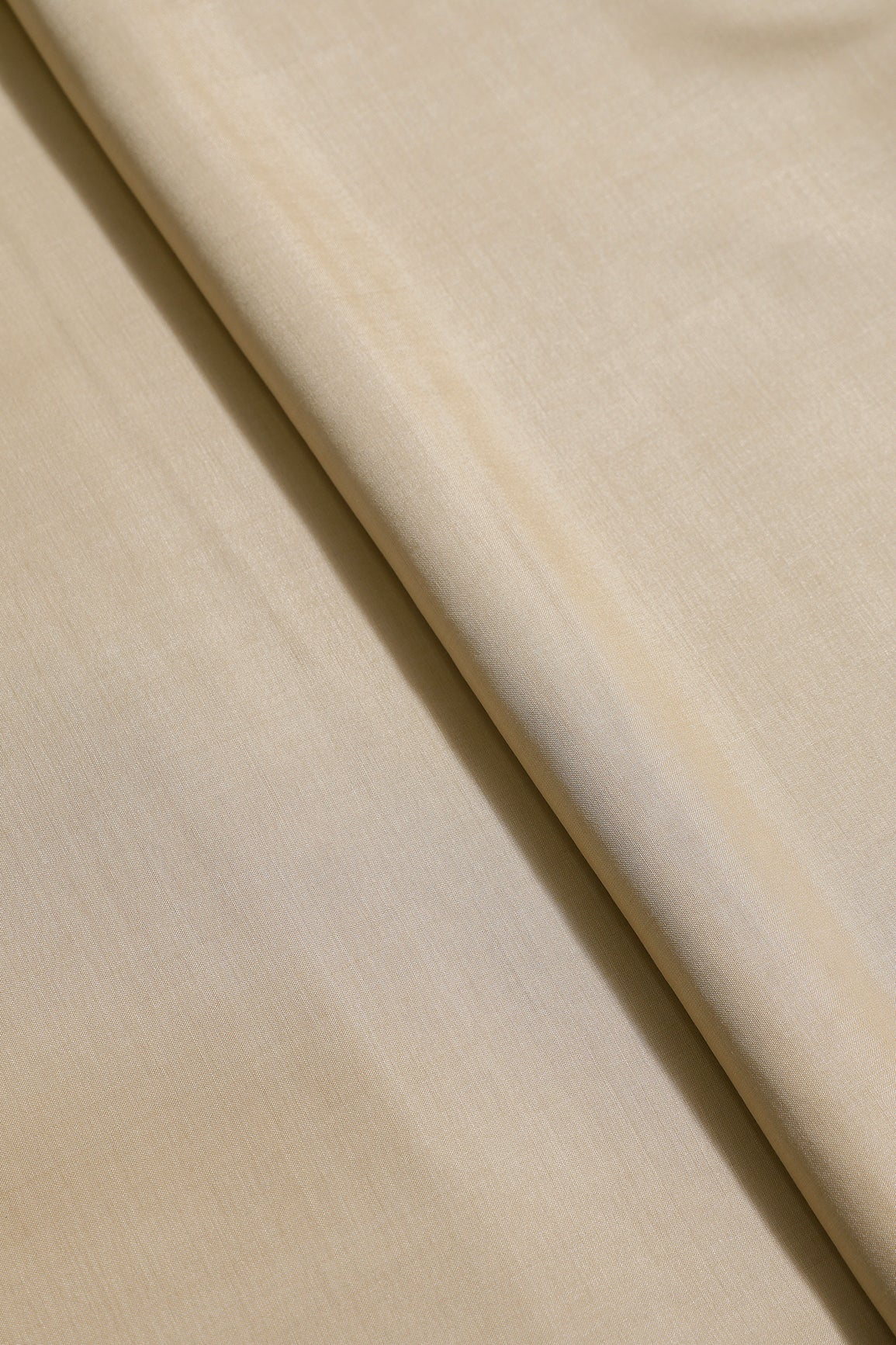 Cream Pure Bamboo Silk Fabric
