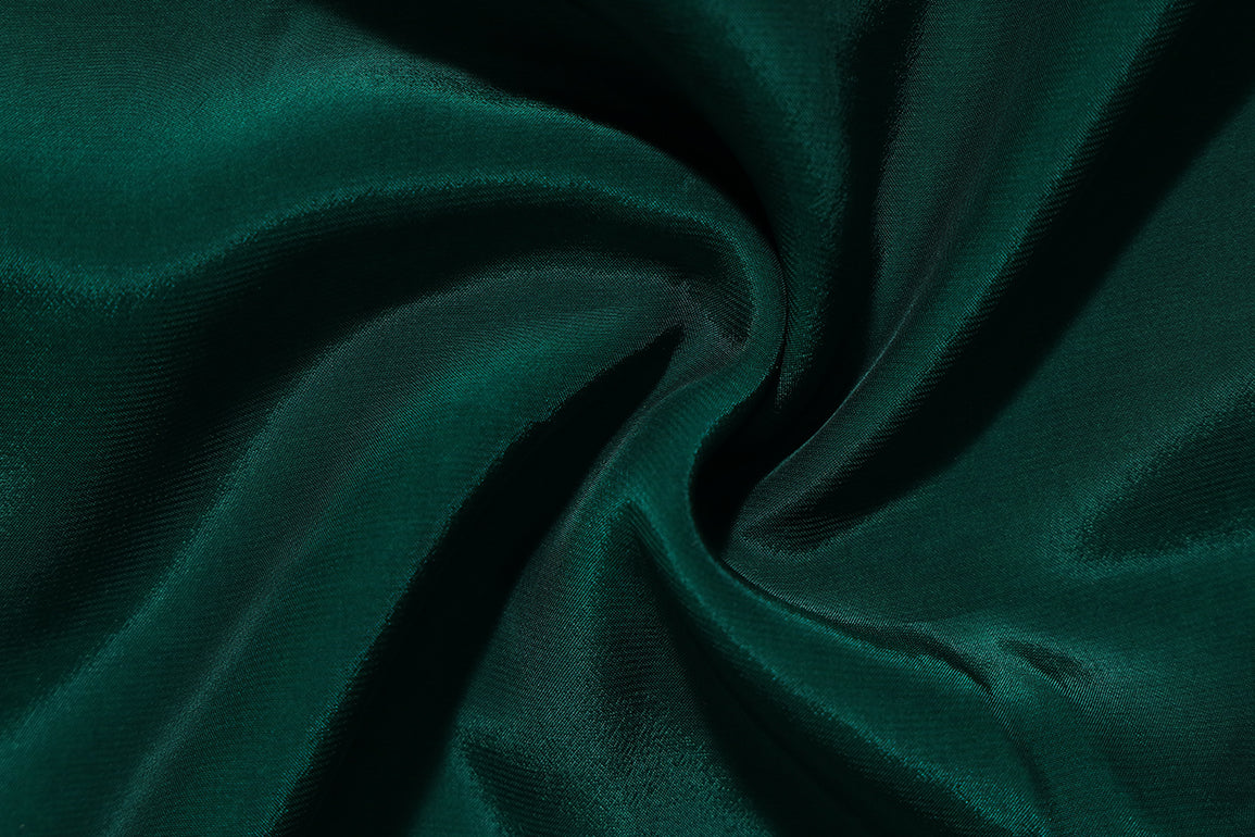 Bottle Green Dyed Pure Crepe Fabric