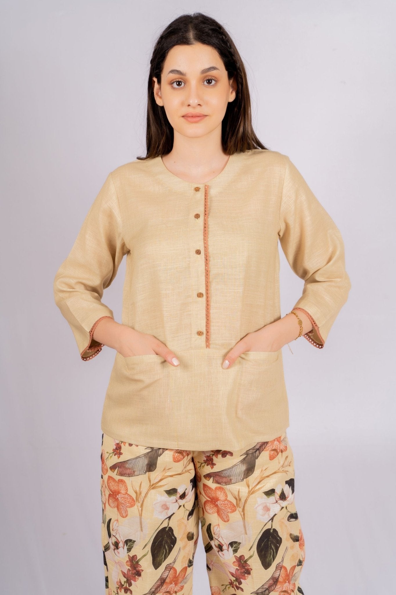Alma Linen Co - ord Set - doeraa
