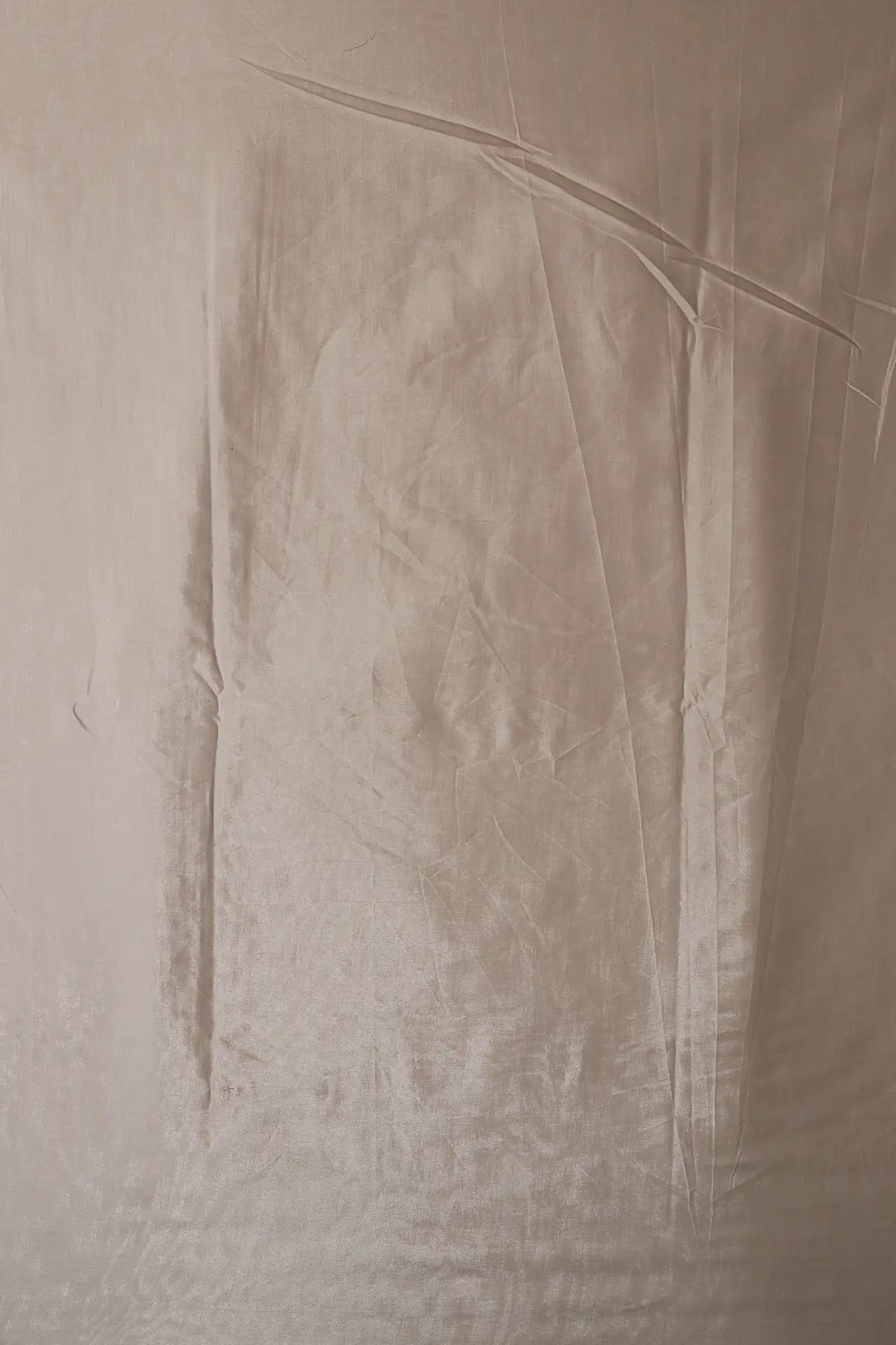 Beige Dyed Santoon Fabric - doeraa