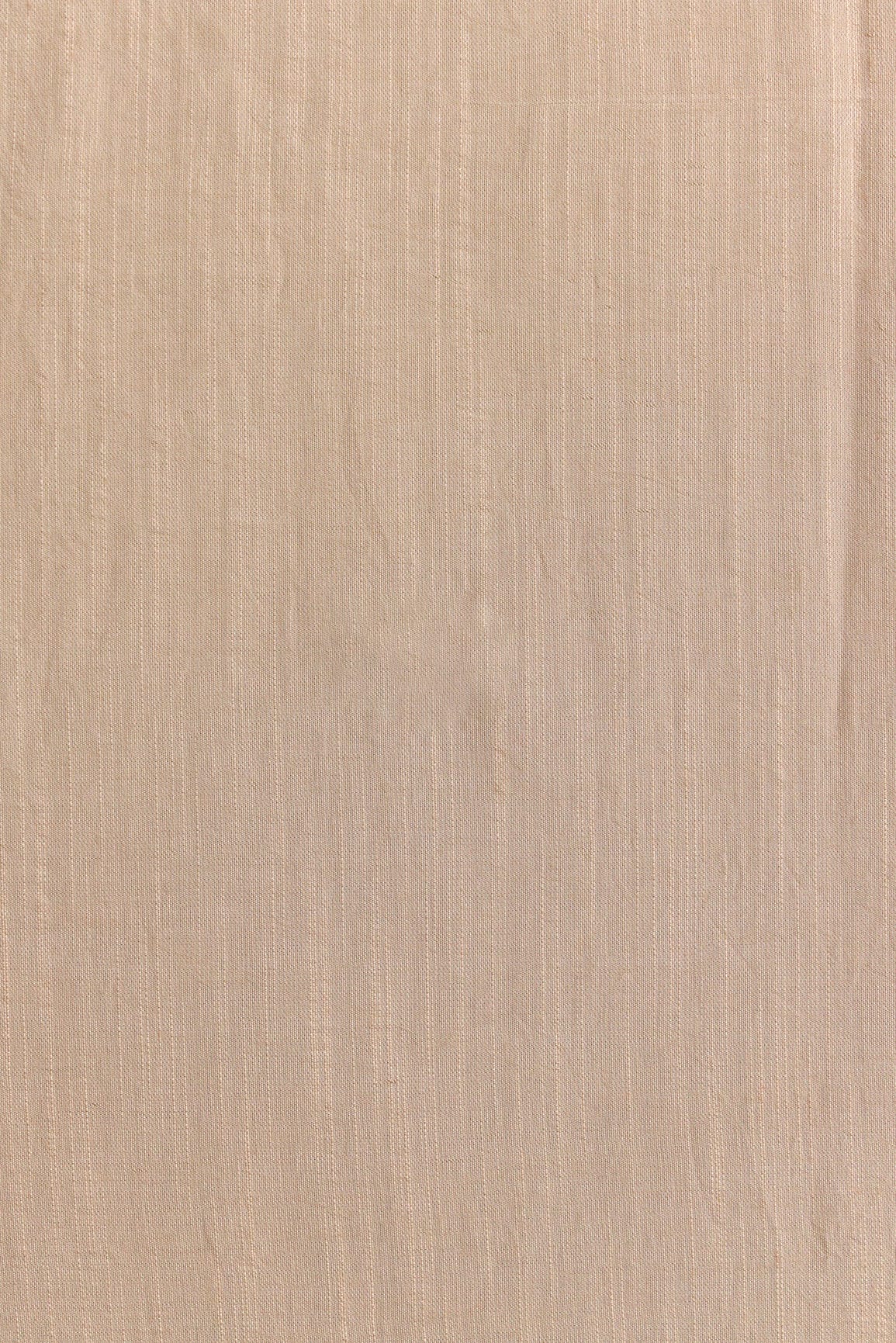 Beige Raw Silk Fabric - doeraa