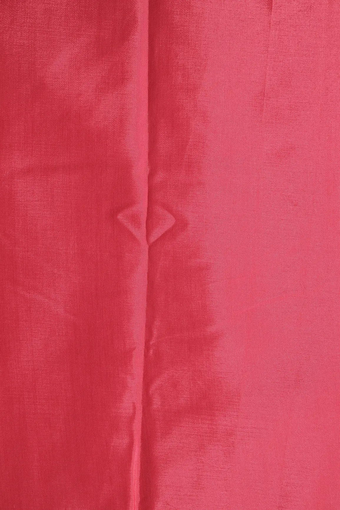 Bright Red Dyed Santoon Fabric - doeraa
