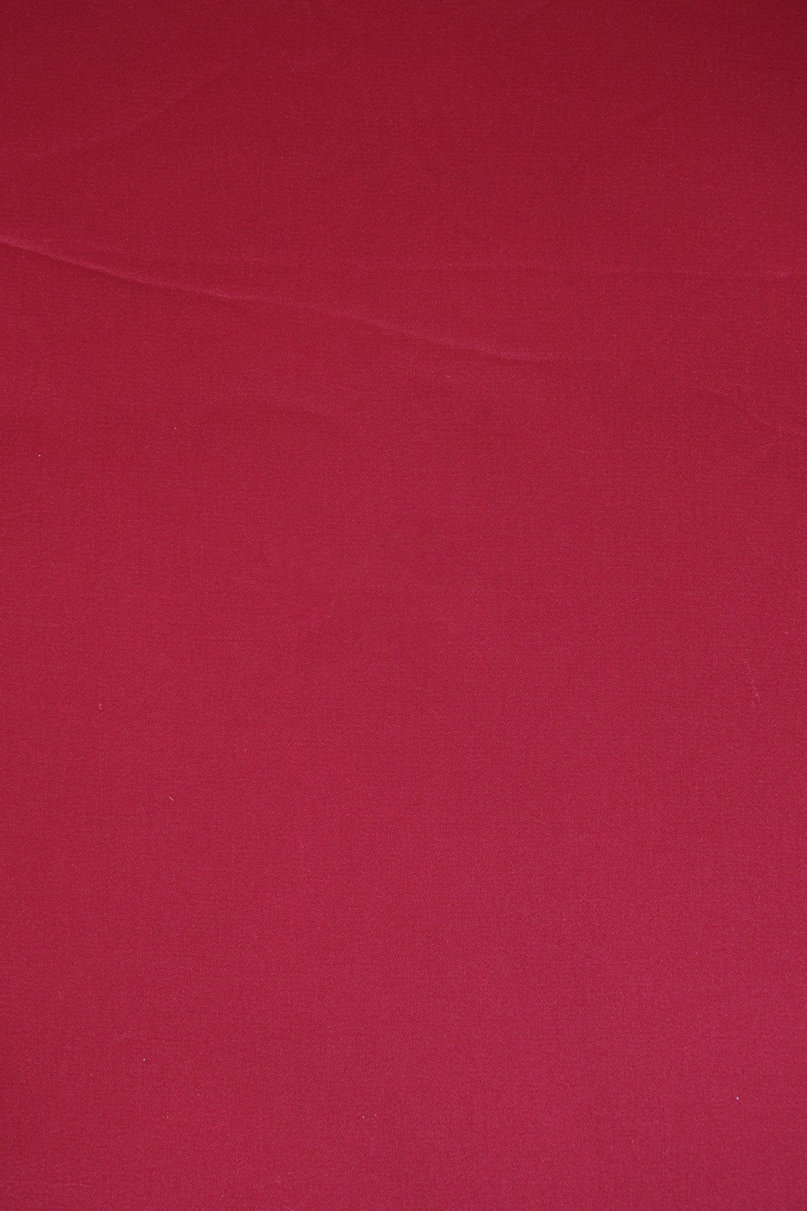 Cerise Pink Dyed Georgette Satin Fabric - doeraa