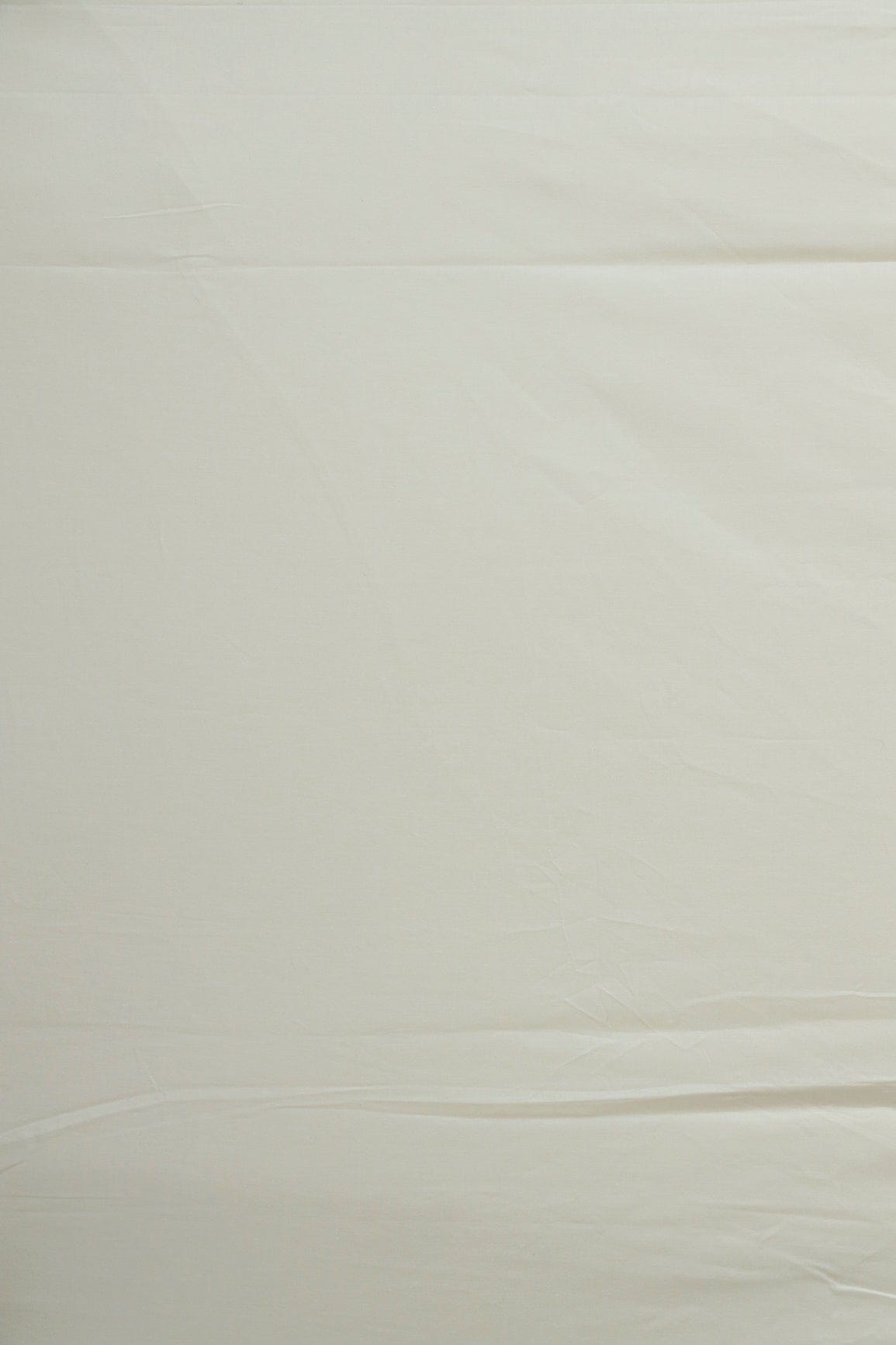 Cream Dyed Pure Cotton Fabric - doeraa