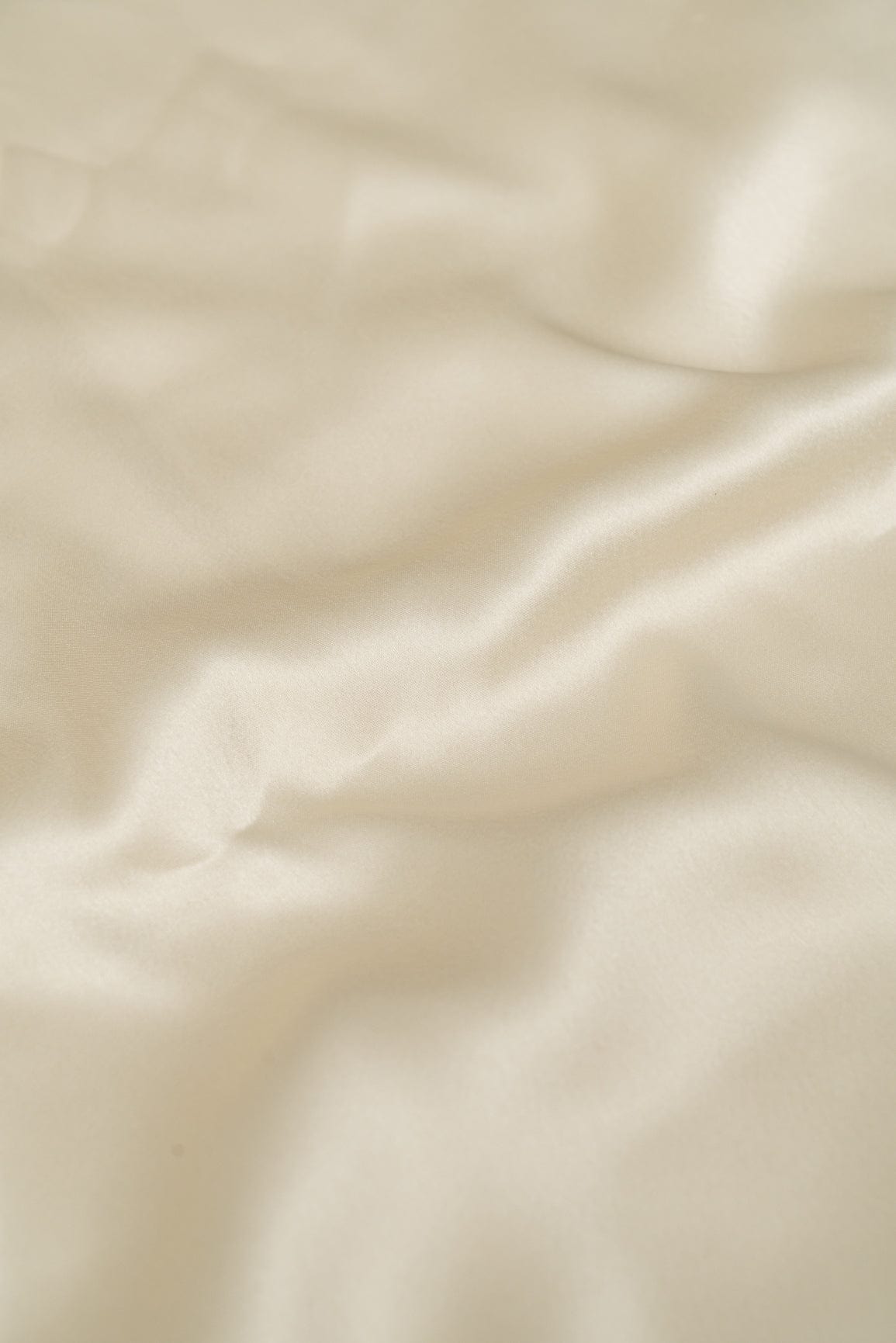 Cream Dyed Satin - doeraa