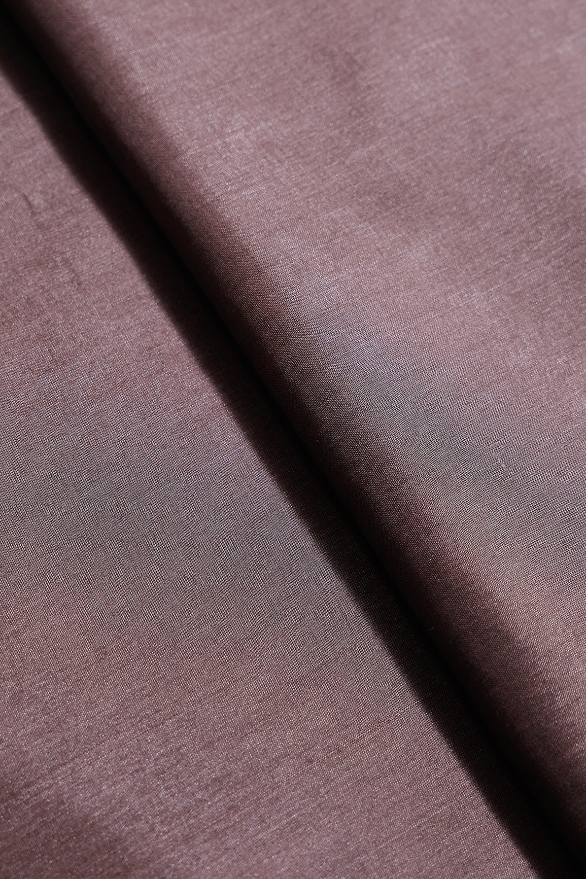 Dark Coffee Pure Bamboo Silk Fabric - doeraa