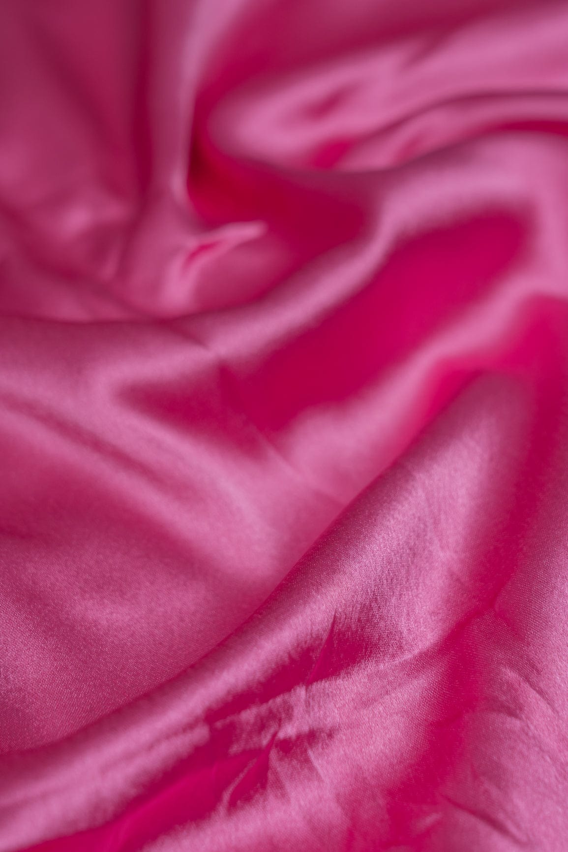 Hot Pink Dyed Satin - doeraa