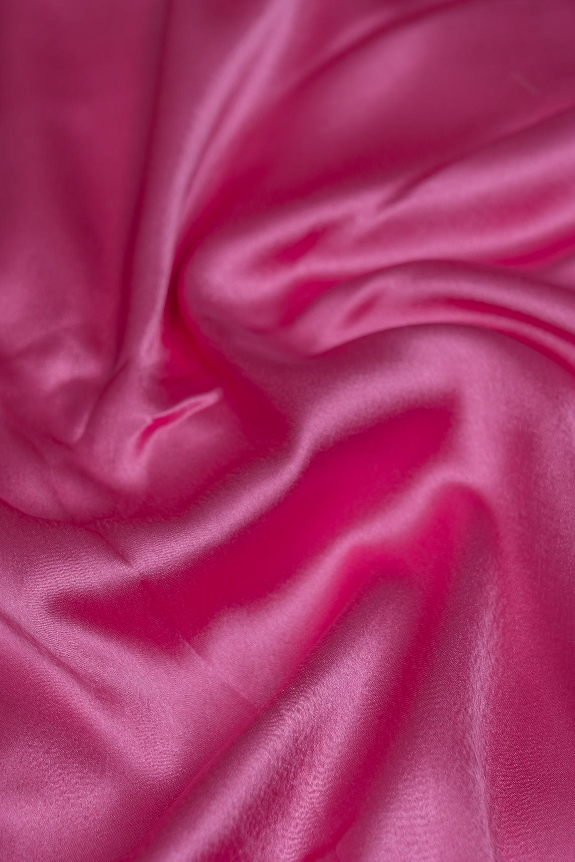 Hot Pink Dyed Satin - doeraa