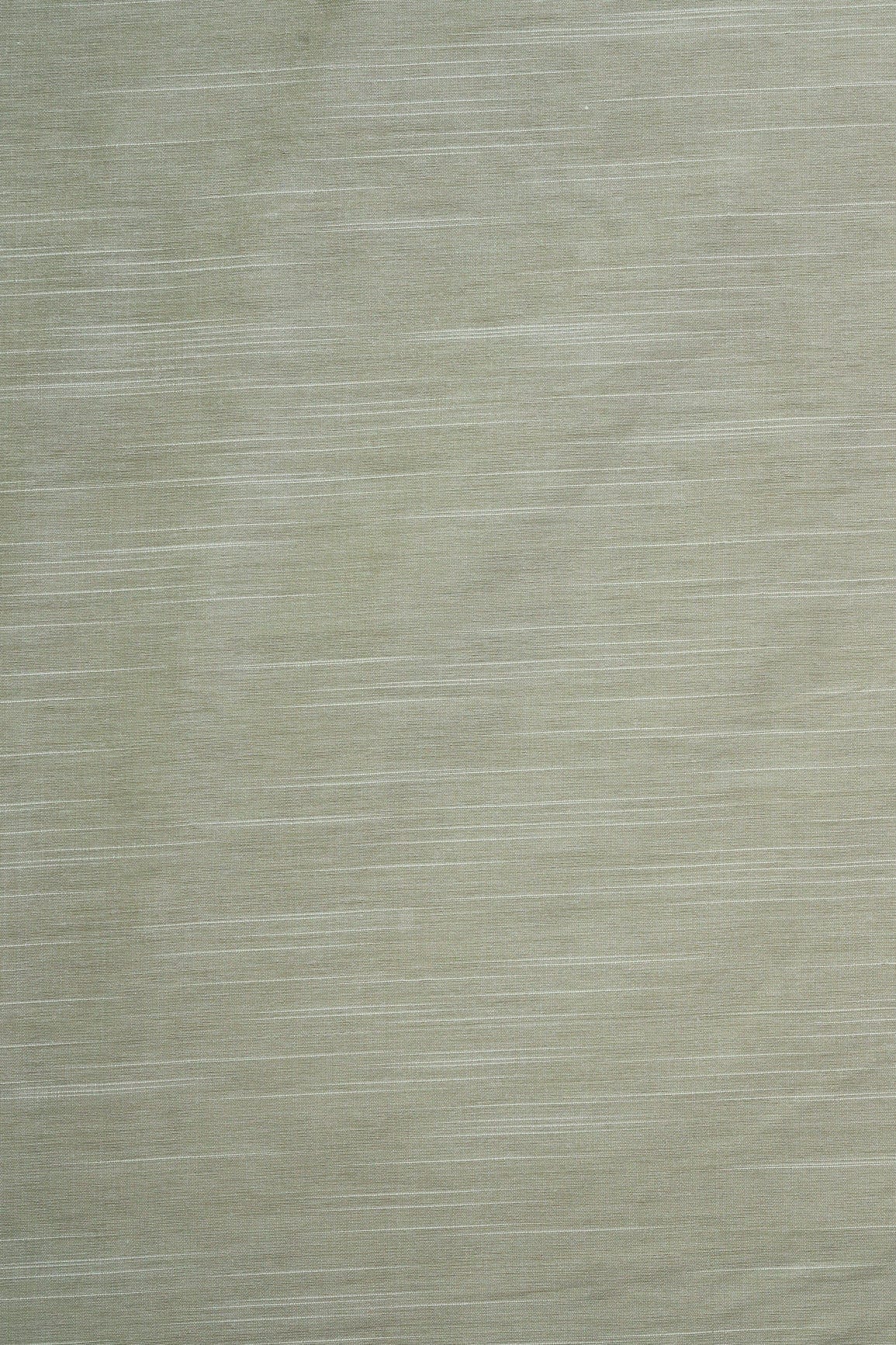 Light Olive Dyed Raw Silk Fabric - doeraa