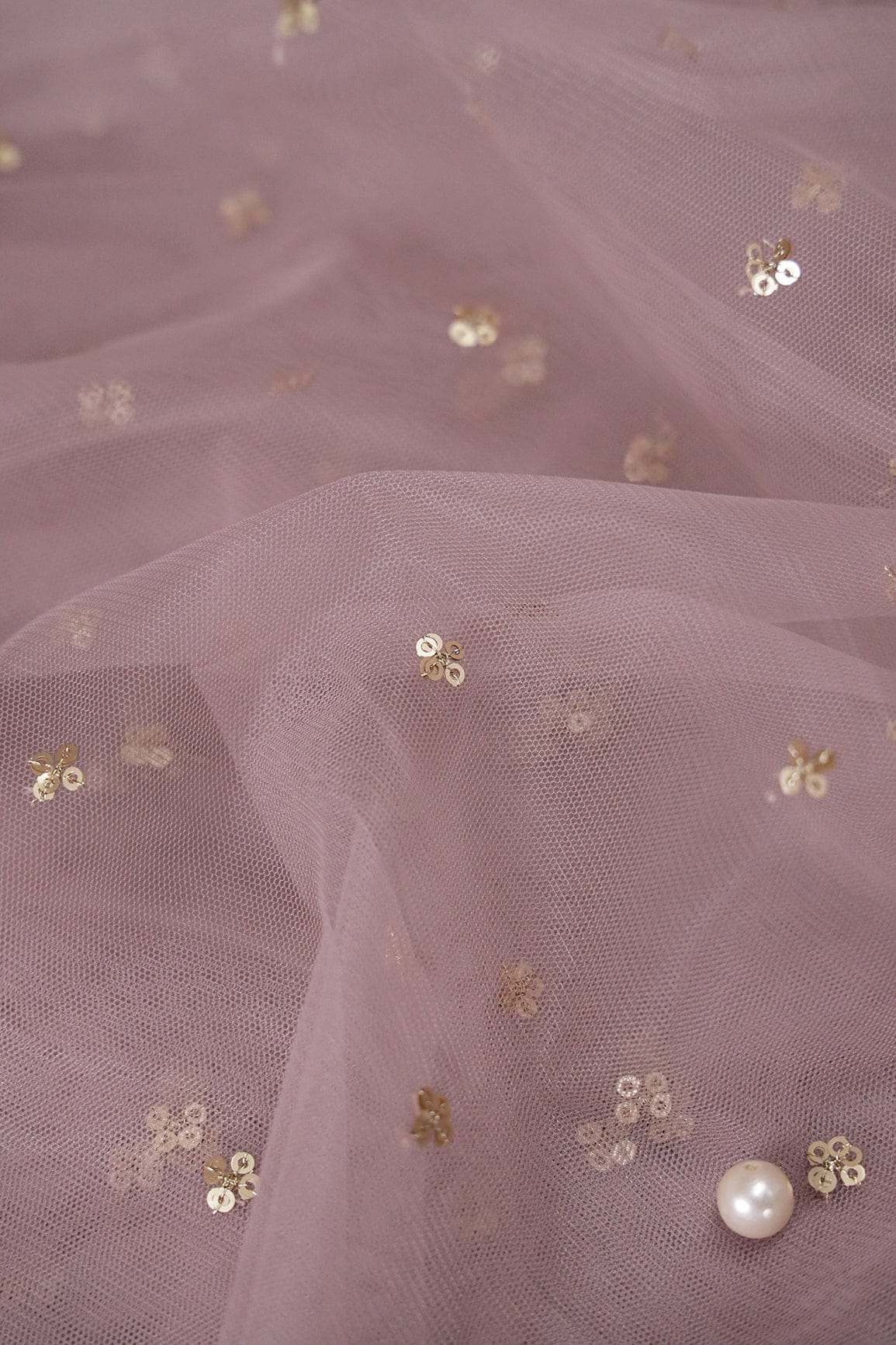 Mauve Saree set (2 Piece) - doeraa
