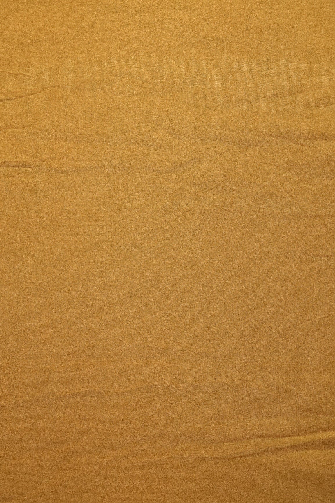 Mustard Dyed Viscose Georgette Fabric - doeraa