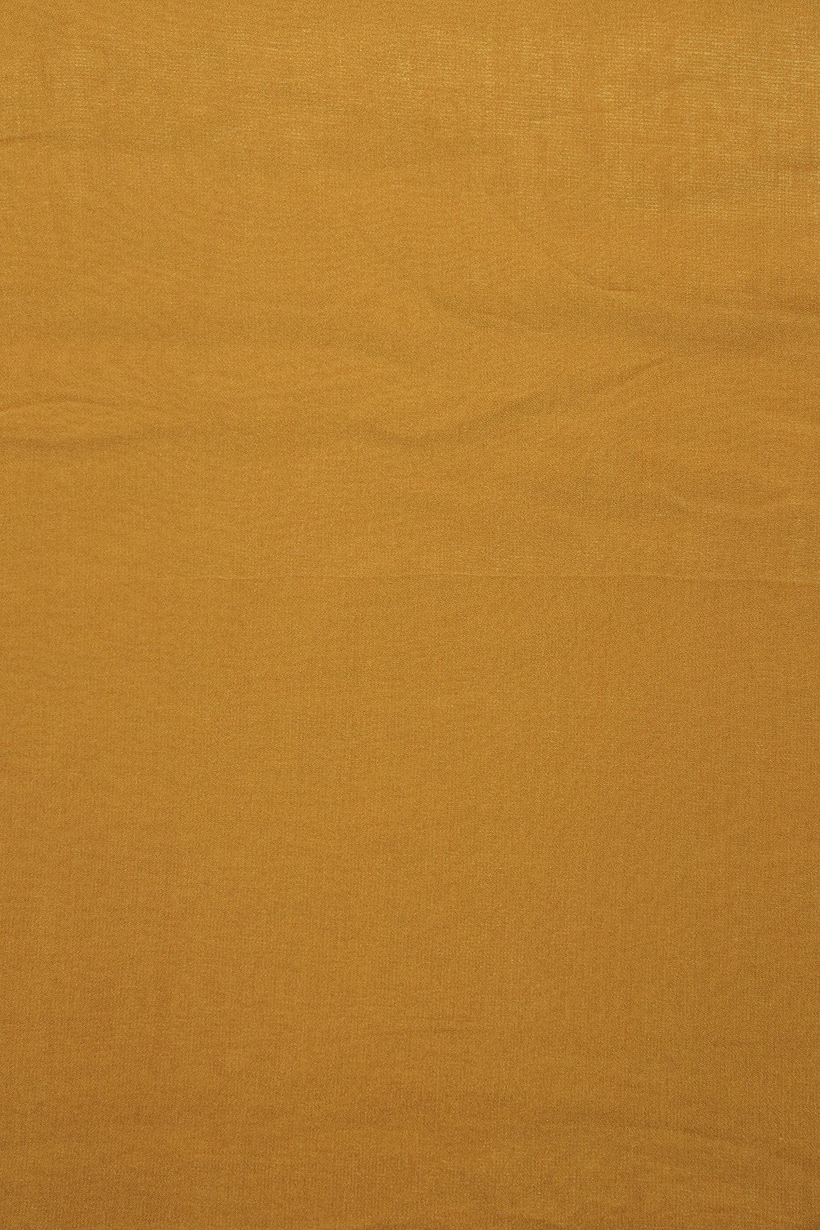 Mustard Dyed Viscose Georgette Fabric - doeraa