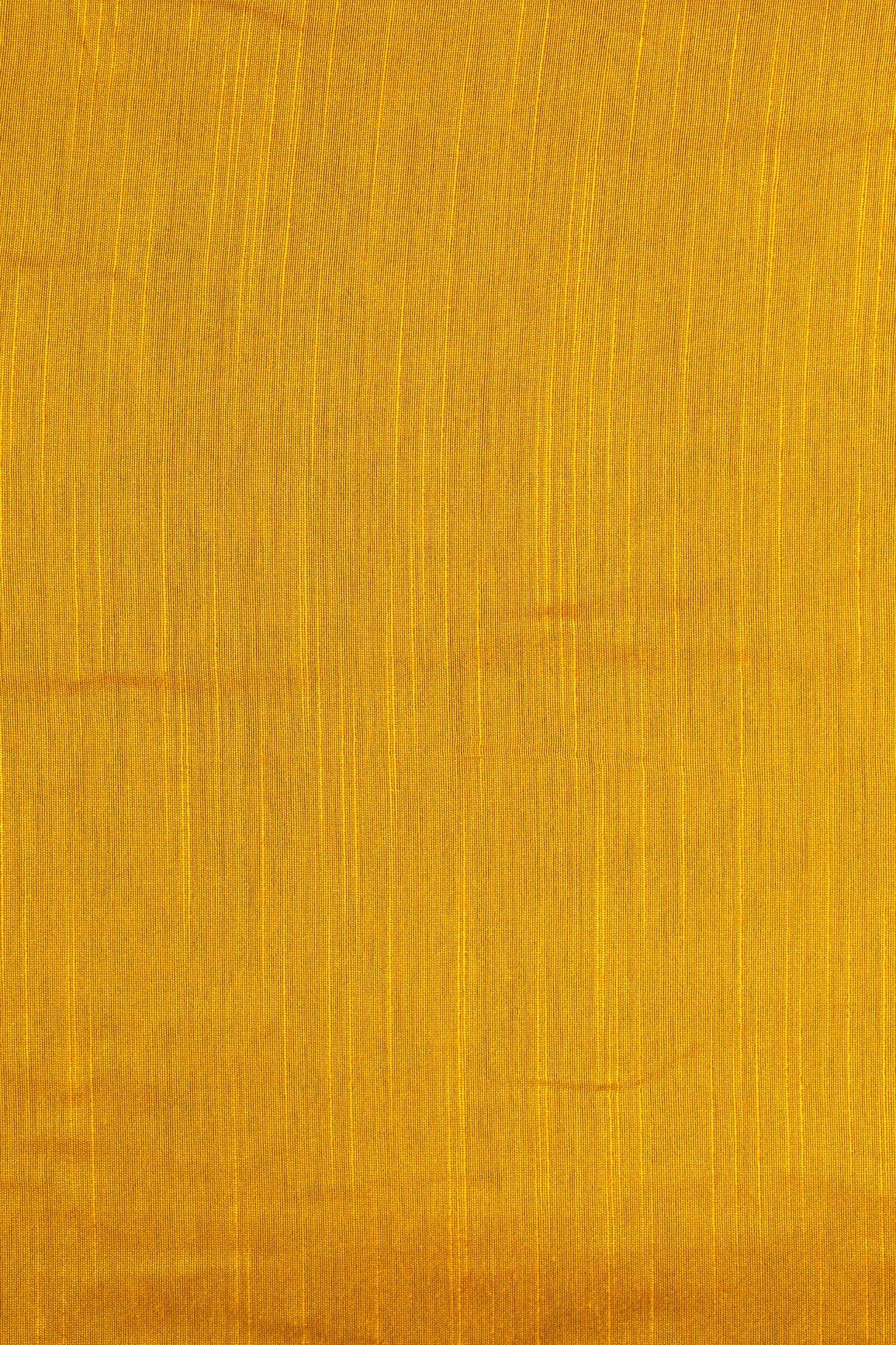 Mustard Yellow Raw Silk Fabric - doeraa