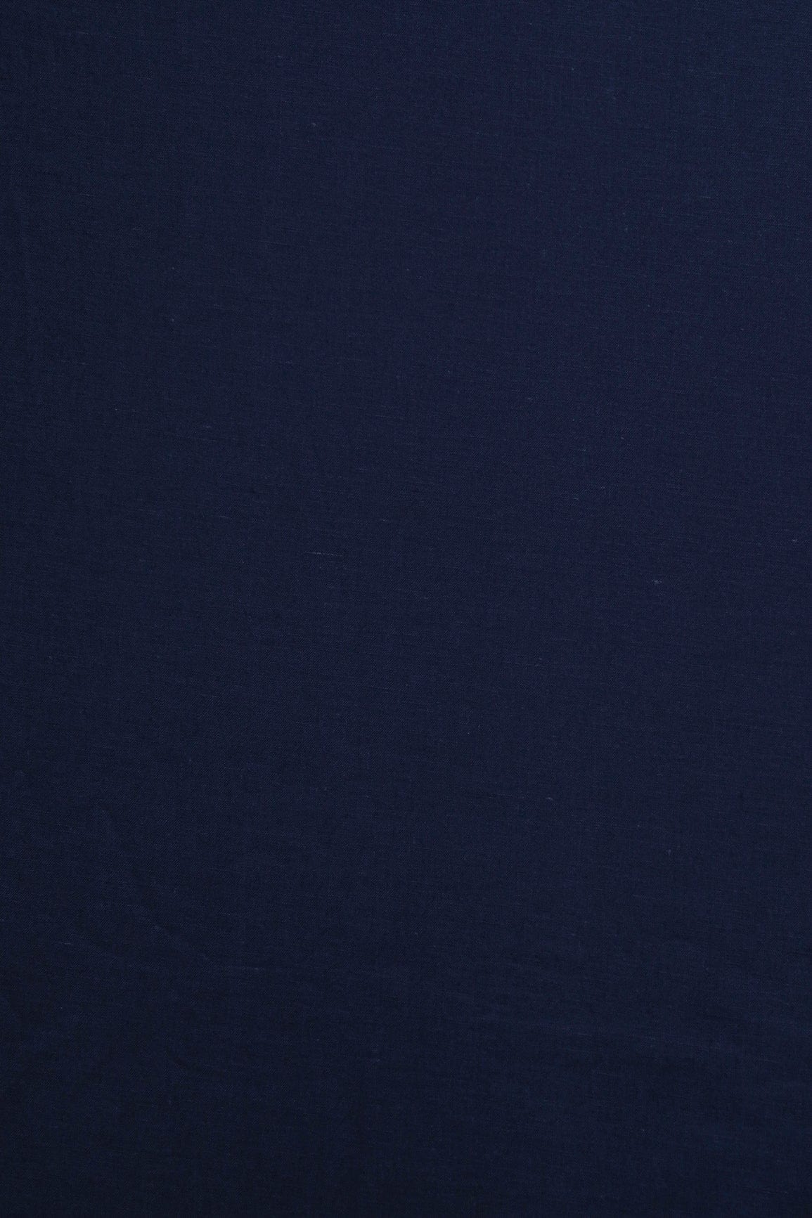 Navy Blue Dyed Pure Cotton Fabric - doeraa