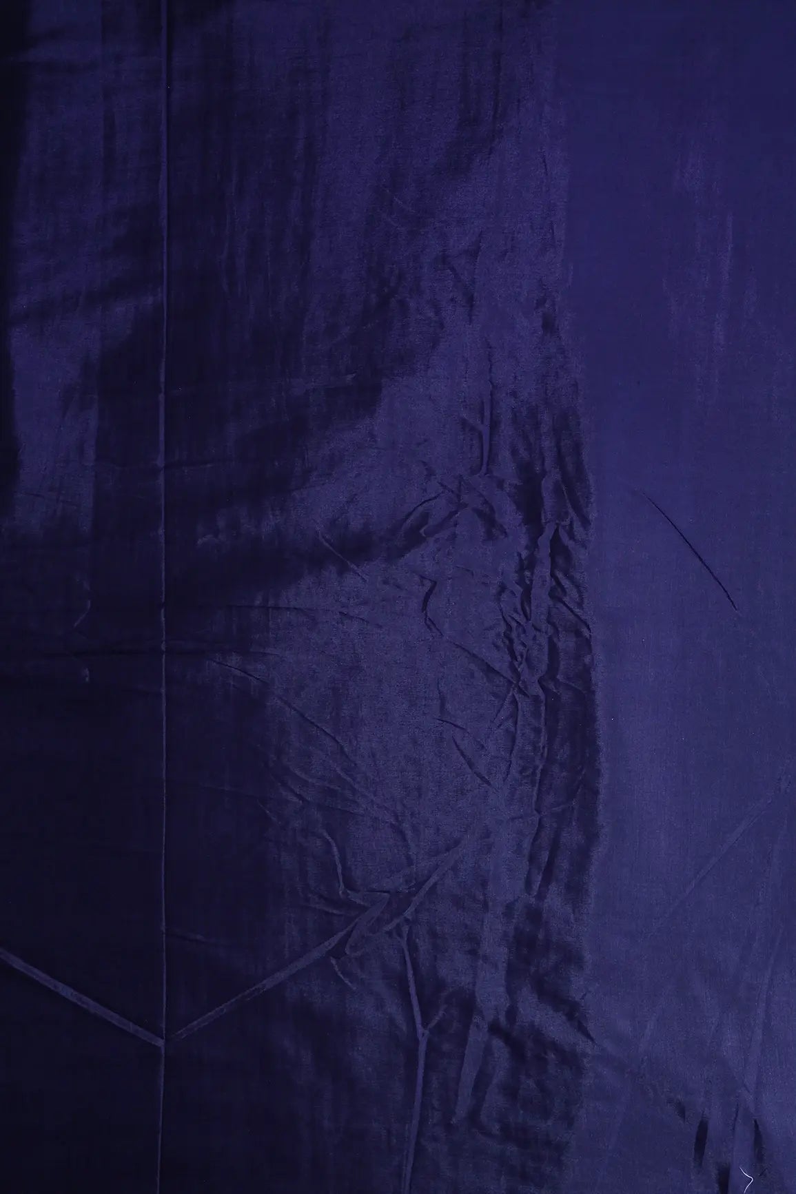 Navy Blue Dyed Santoon Fabric - doeraa