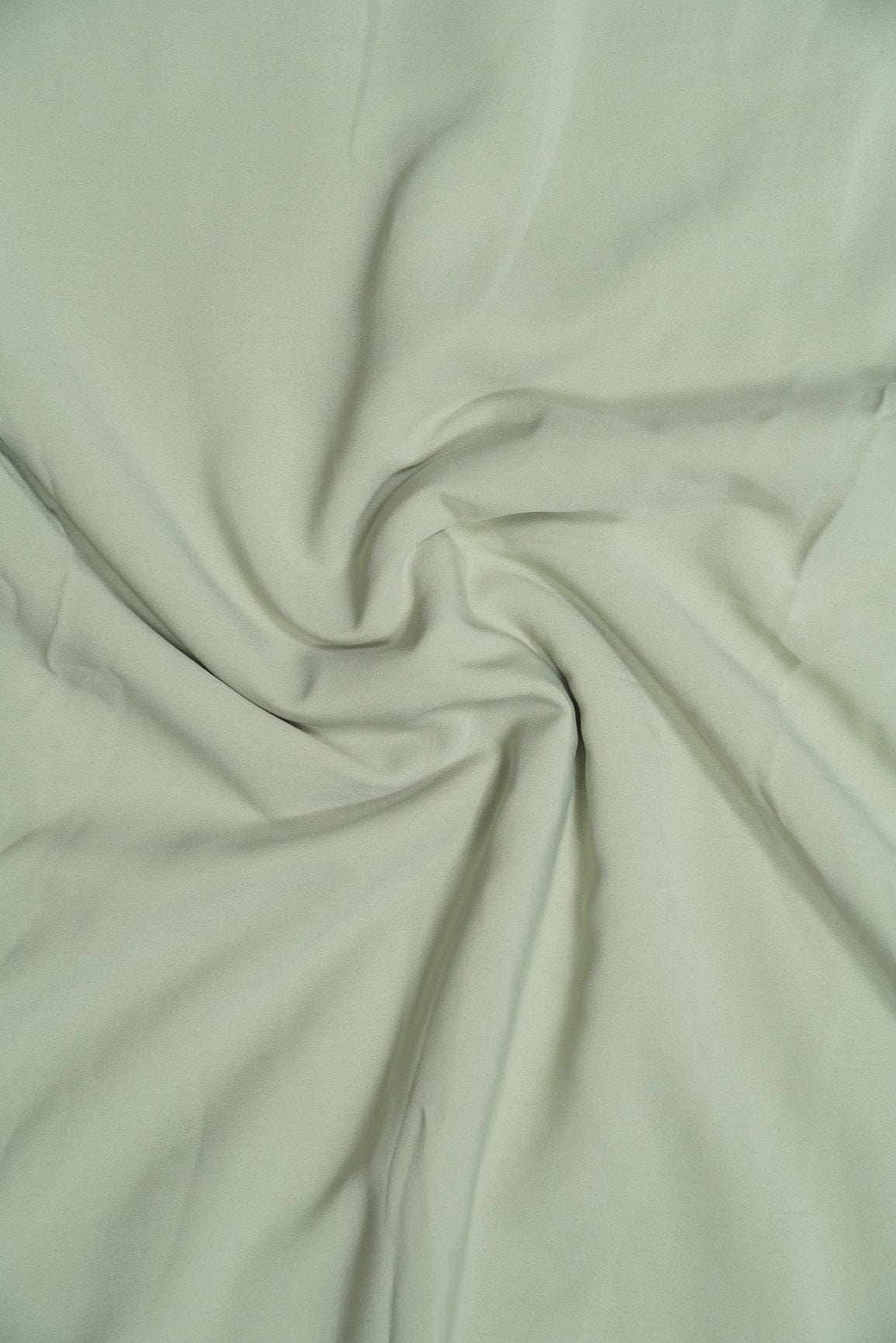 Olive Dyed Crepe Fabric - doeraa