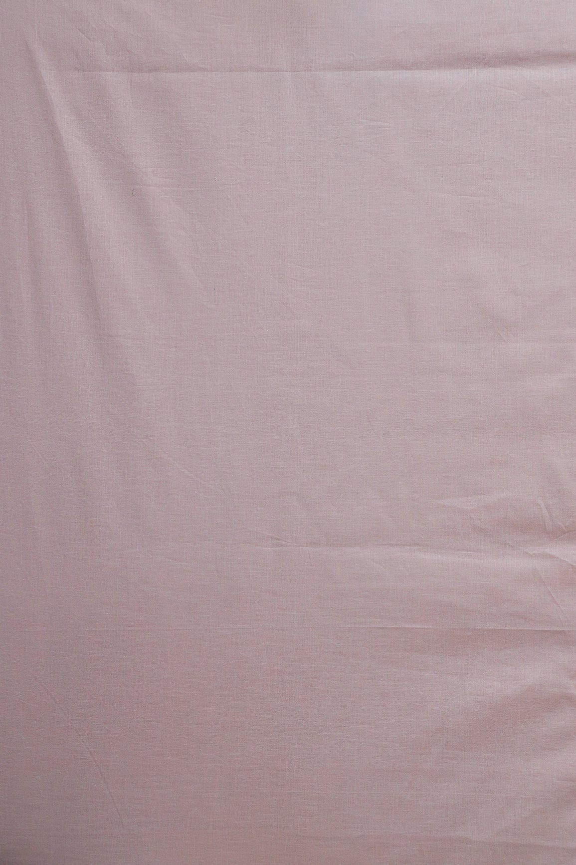 Pale Mauve Dyed Pure Cotton Fabric - doeraa