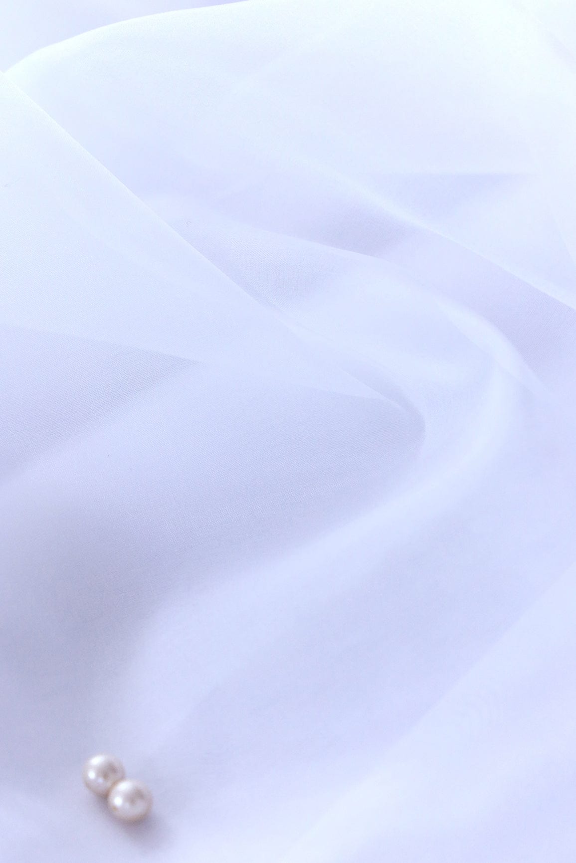 Plain Dyeable Organza Fabric - doeraa