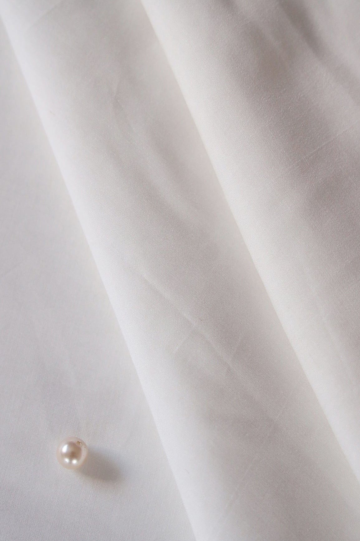 Plain Dyeable Pure Dull Muslin Fabric - doeraa