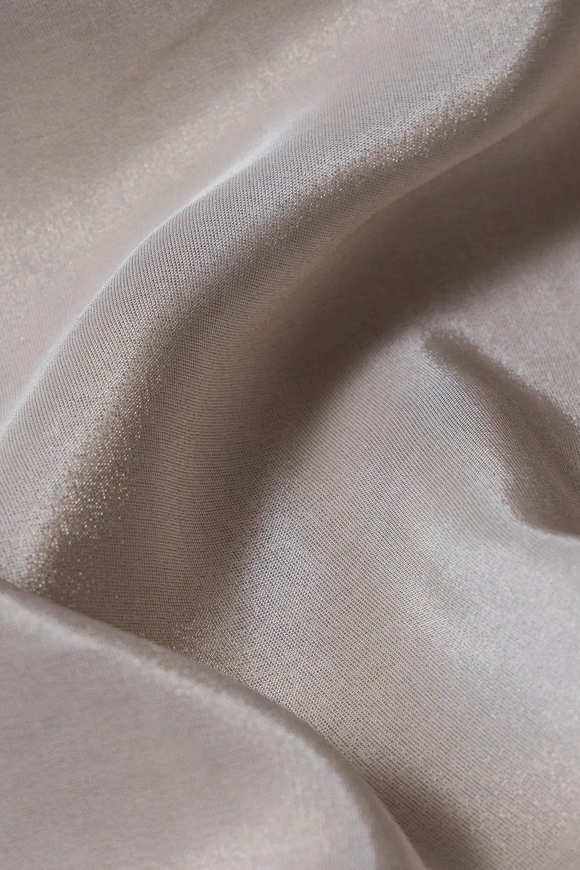 Plain Dyeable Viscose Zari Tissue Silk Fabric - doeraa