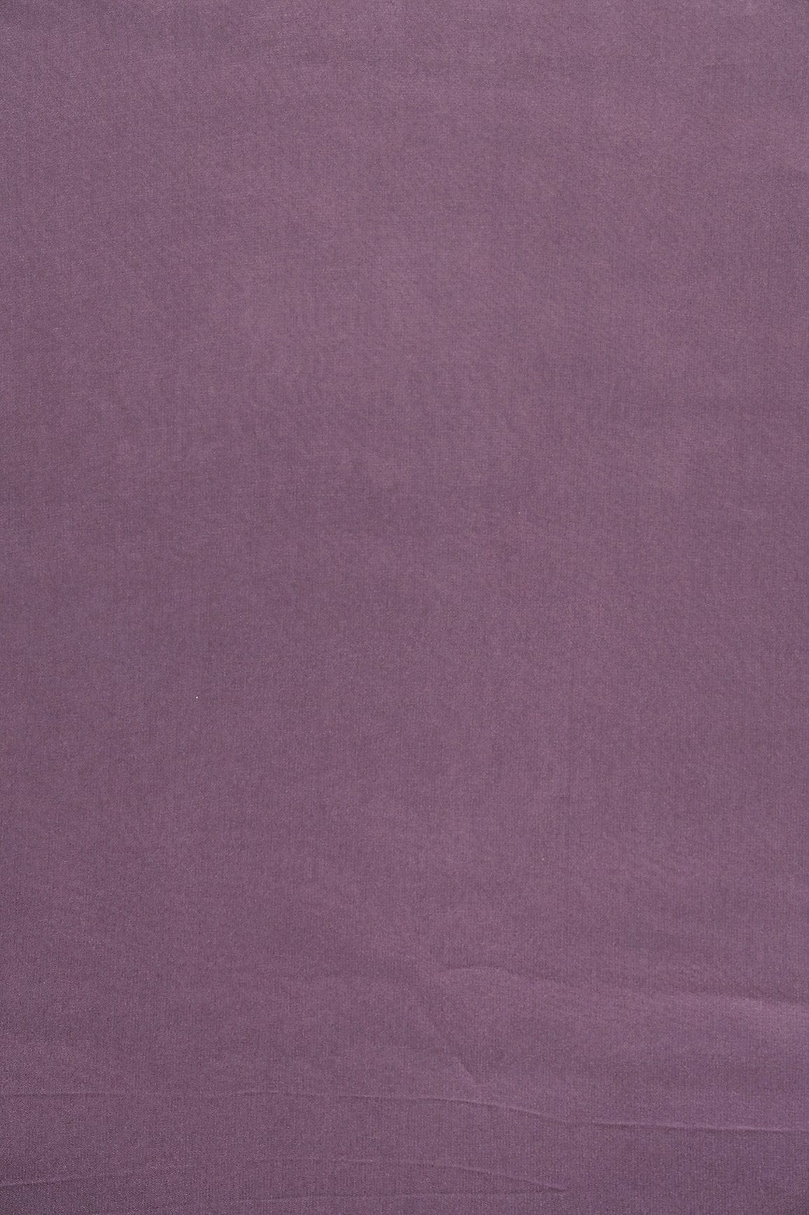 Purple Dyed Viscose Georgette Fabric - doeraa