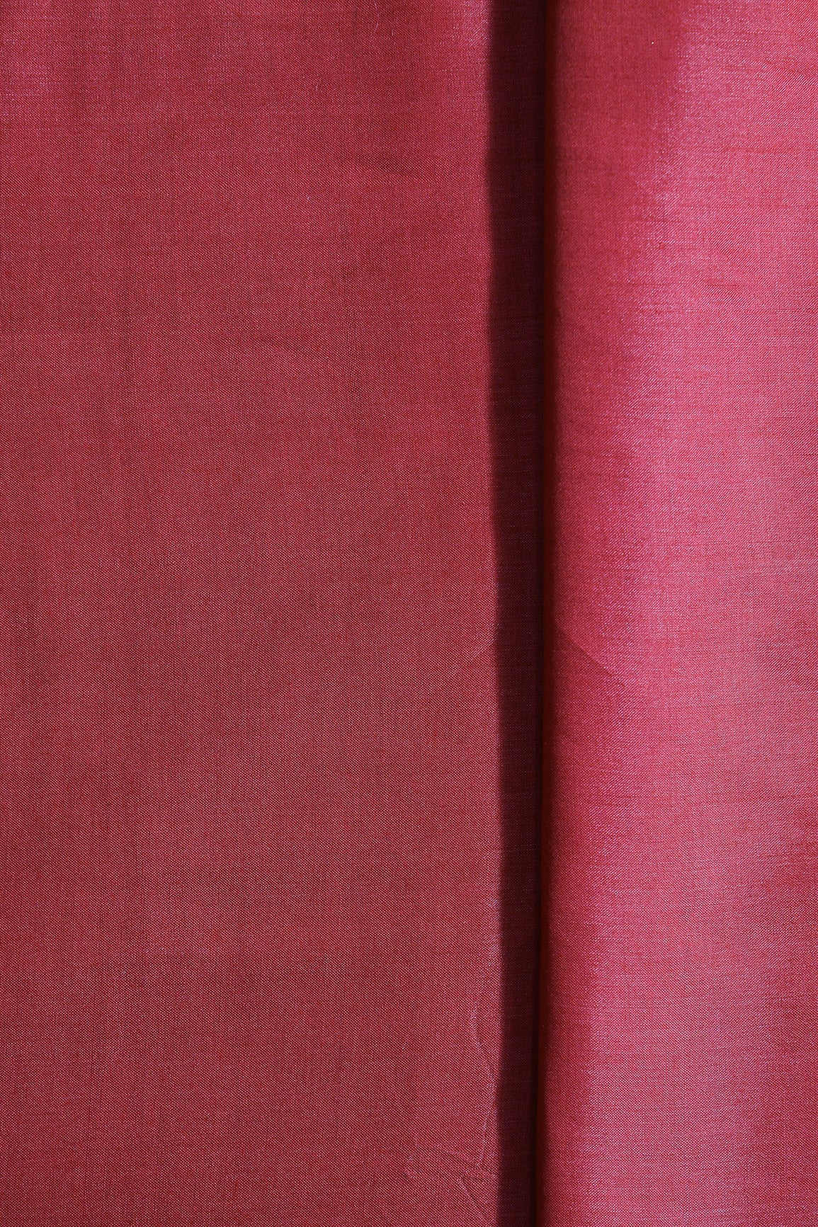 Red Pure Bamboo Silk Fabric - doeraa