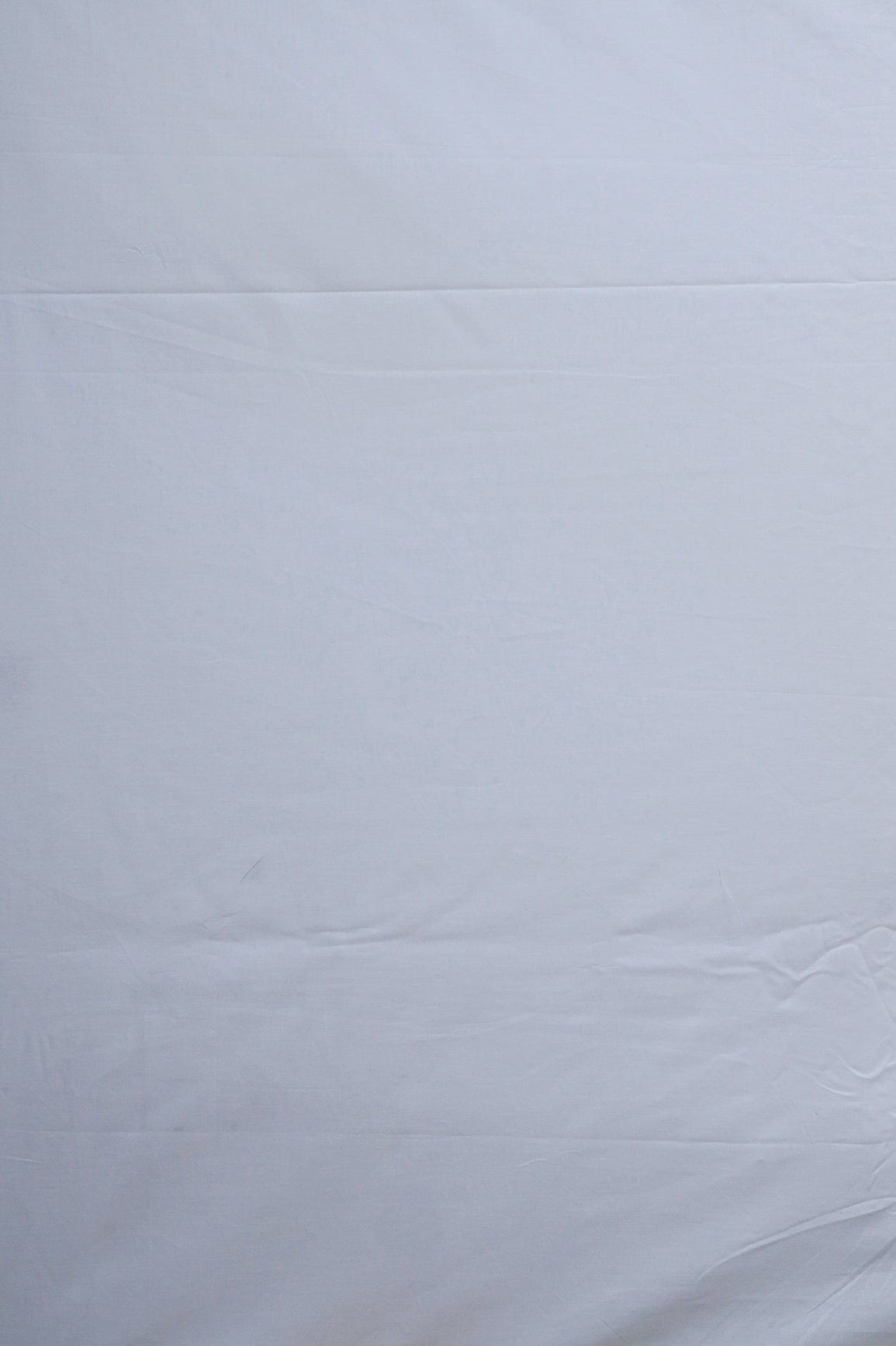 White Dyed Pure Cotton Fabric - doeraa
