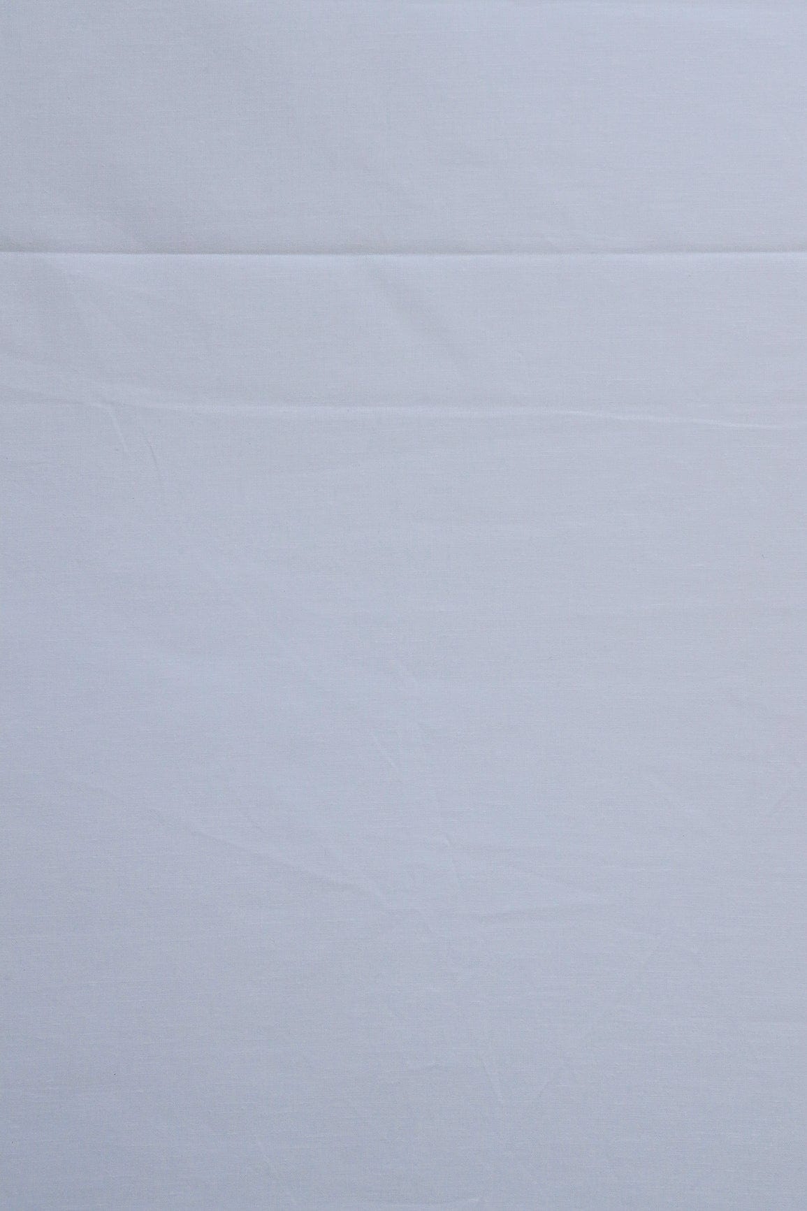 White Dyed Pure Cotton Fabric - doeraa