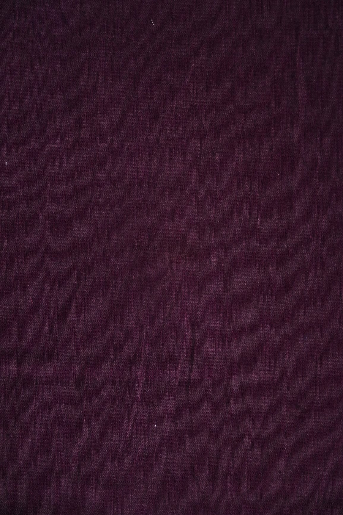 Wine Raw Silk Fabric - doeraa