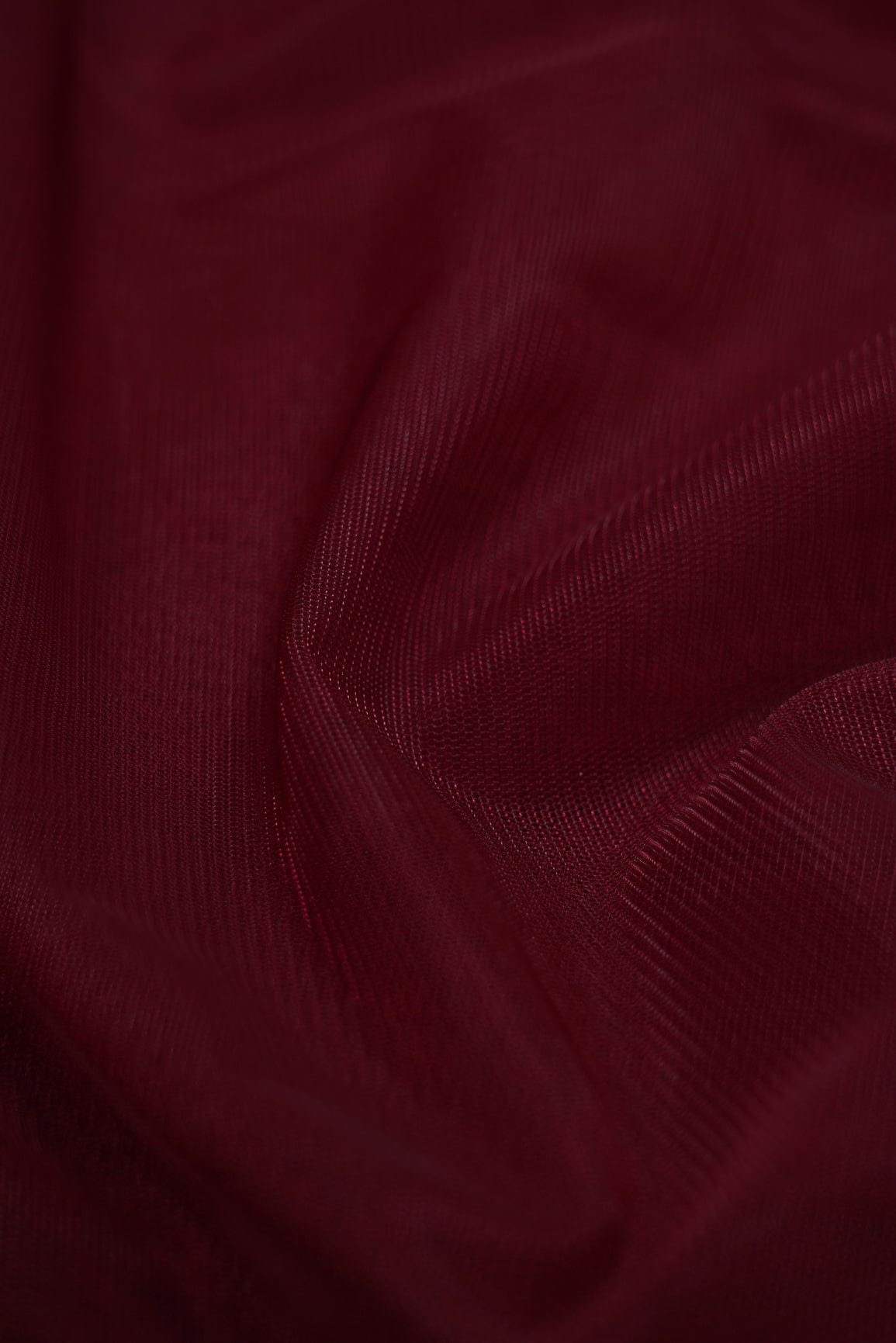 Maroon Dyed Soft Net - doeraa