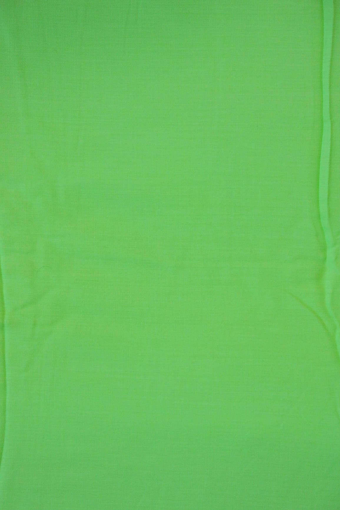 doeraa Plain Dyed Fabrics Pista Pure Cotton Dull Satin Fabric