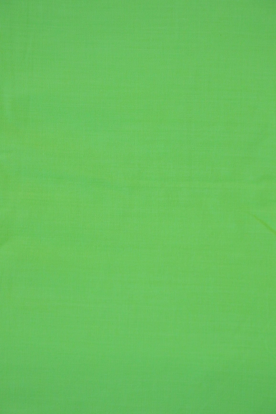 doeraa Plain Dyed Fabrics Pista Pure Cotton Dull Satin Fabric
