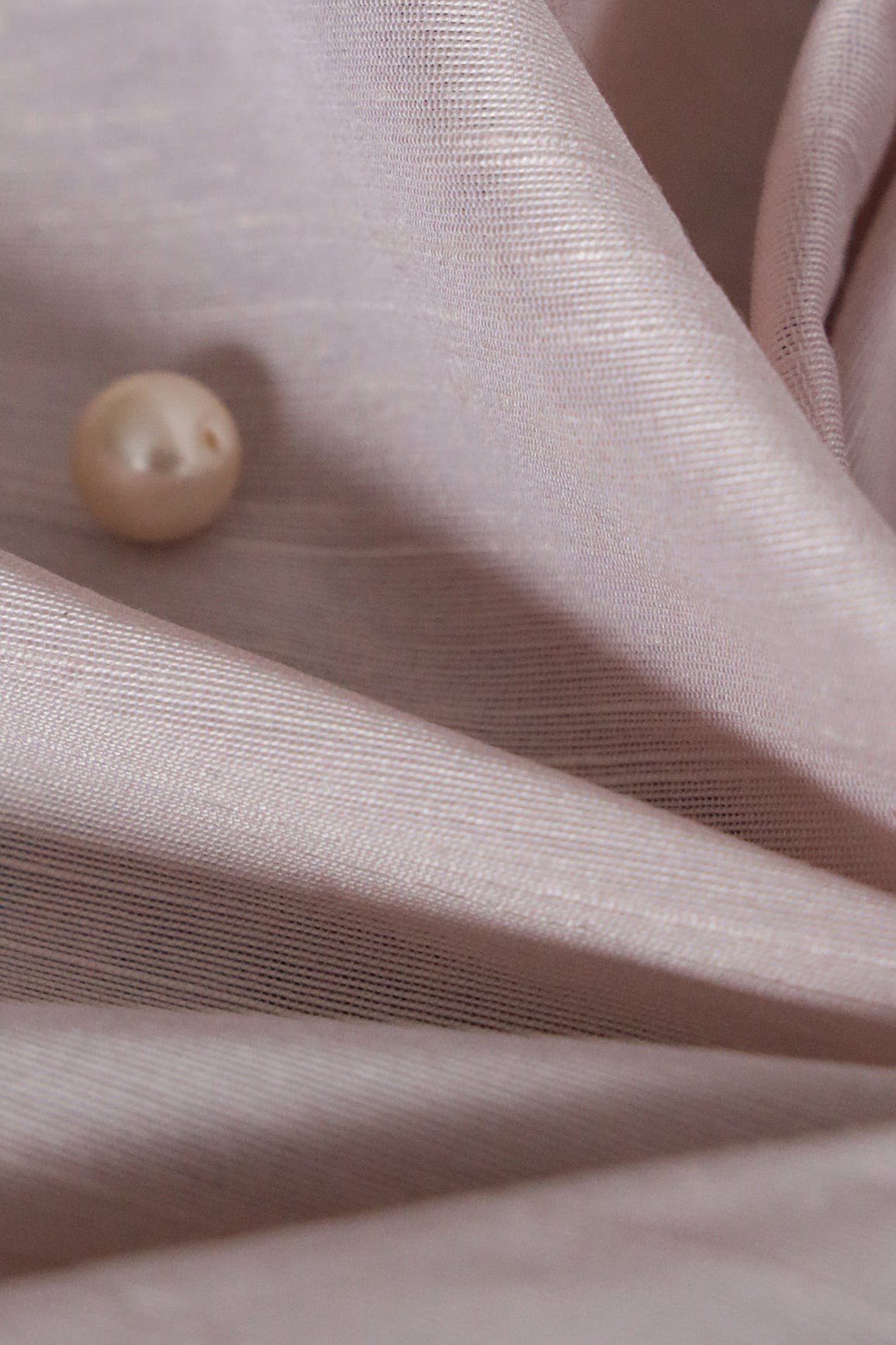 doeraa Plain Fabrics Abalone Grey Raw Silk Fabric