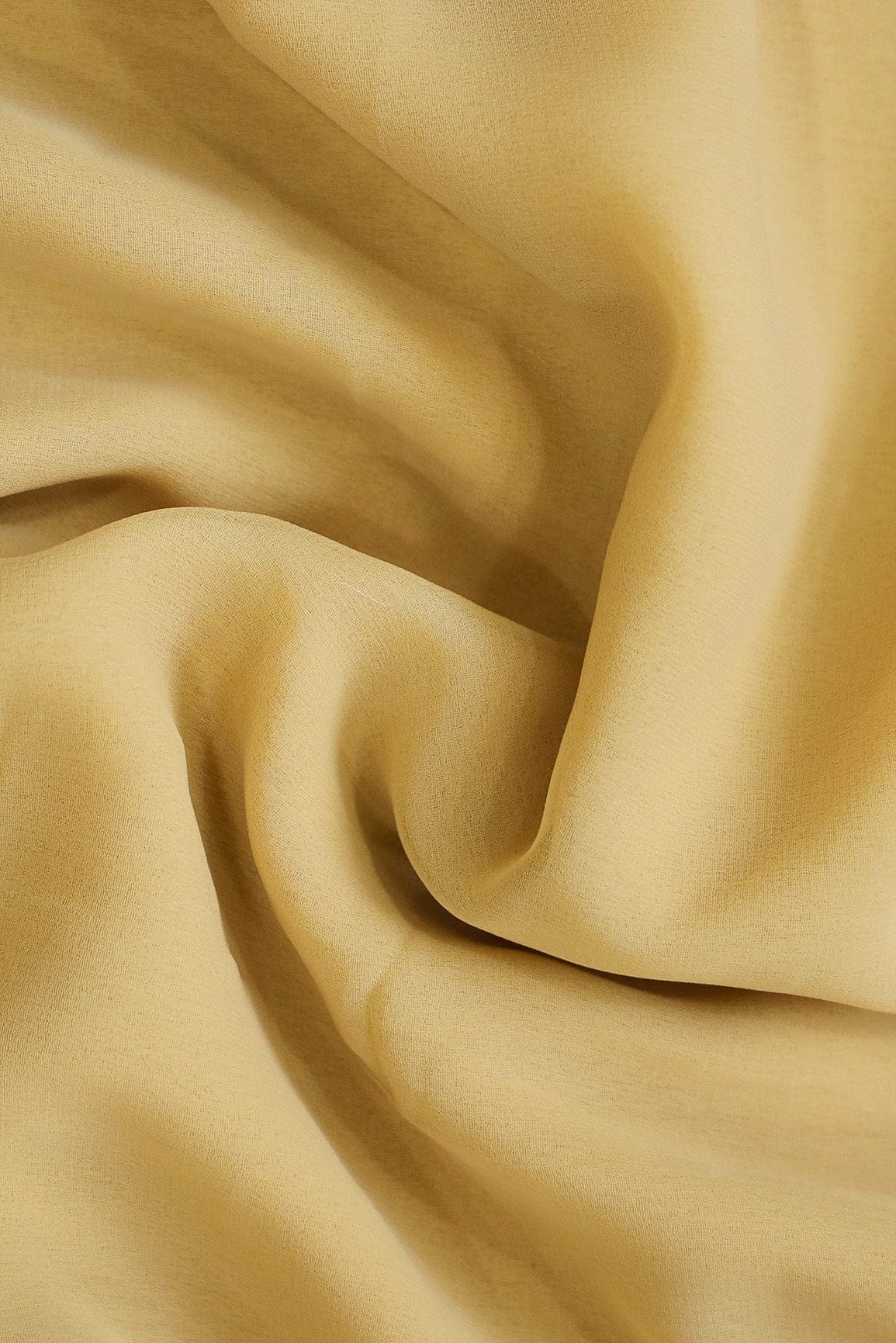 doeraa Plain Fabrics Beige Dyed Georgette Fabric