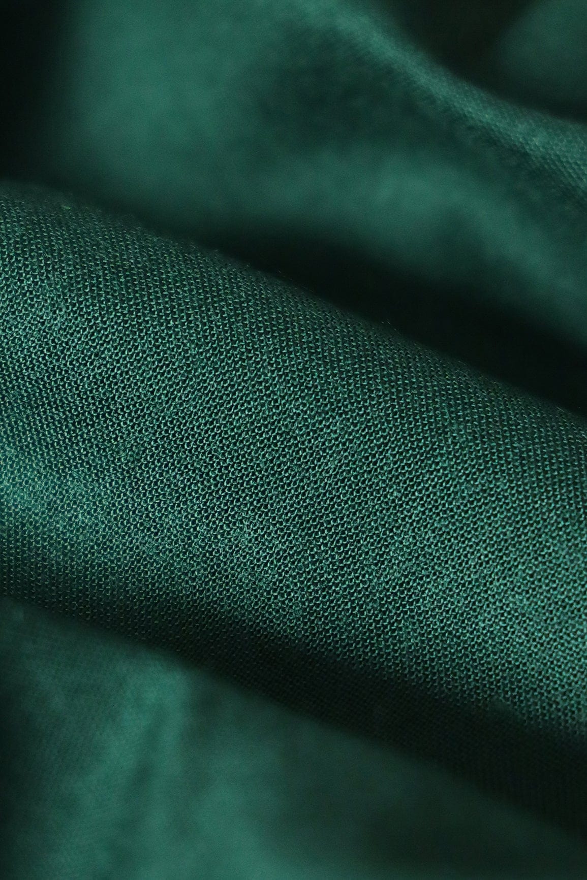 doeraa Plain Fabrics Bottle Green Dyed Rayon Fabric