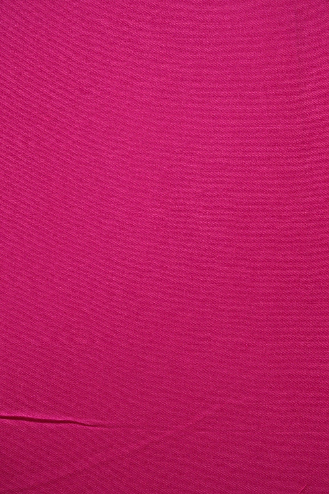 doeraa Plain Fabrics Fuchsia Dyed Rayon Fabric