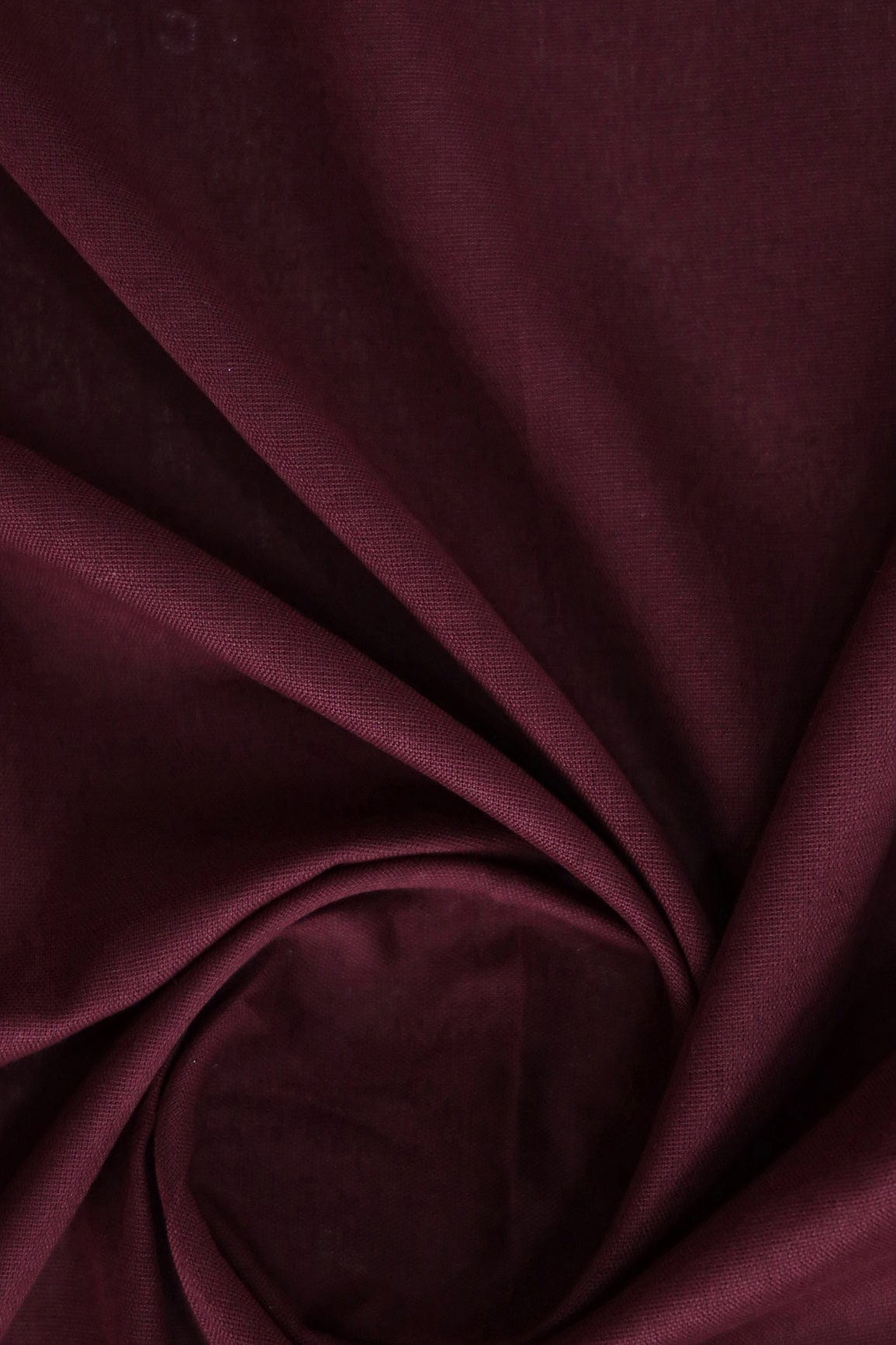 doeraa Plain Fabrics Maroon Dyed Flex Cotton Fabric