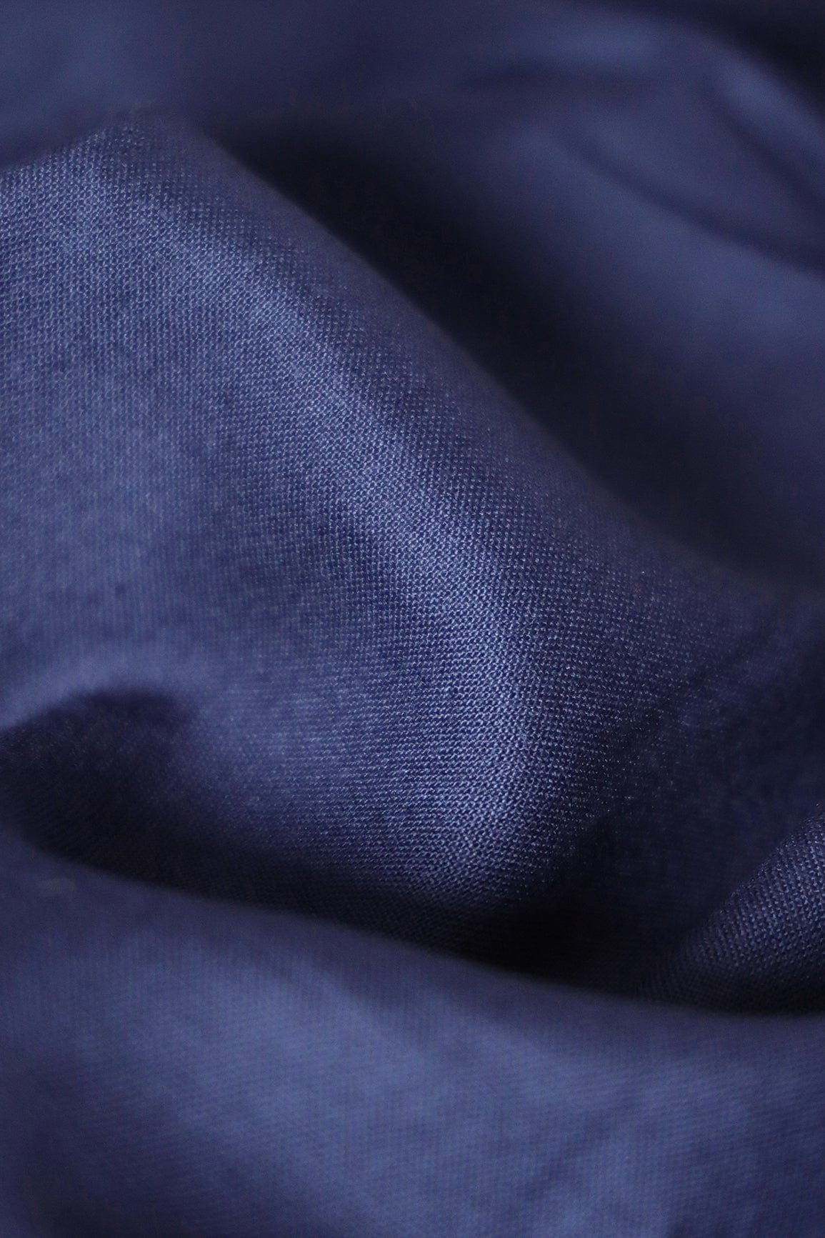doeraa Plain Fabrics Navy Blue Dyed Rayon Fabric