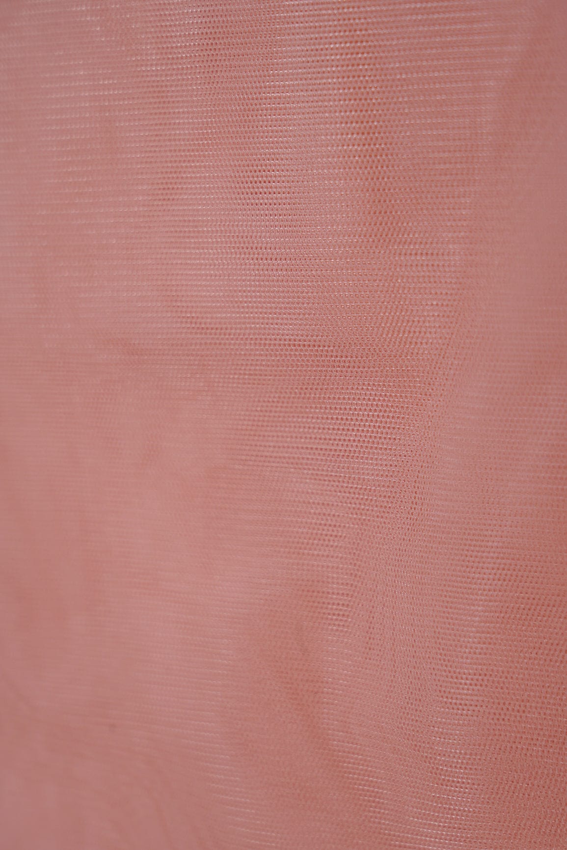 doeraa Plain Fabrics Peach Dyed Soft Net