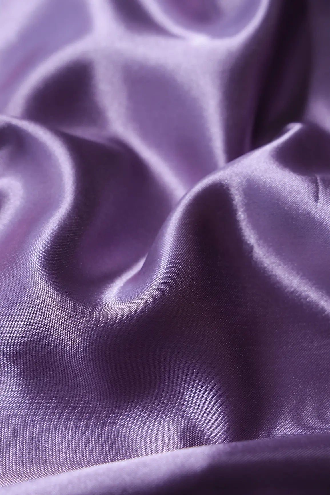 Lilac Dyed Satin