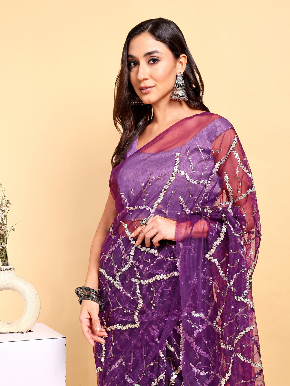 Selene Saree Set main image 1
