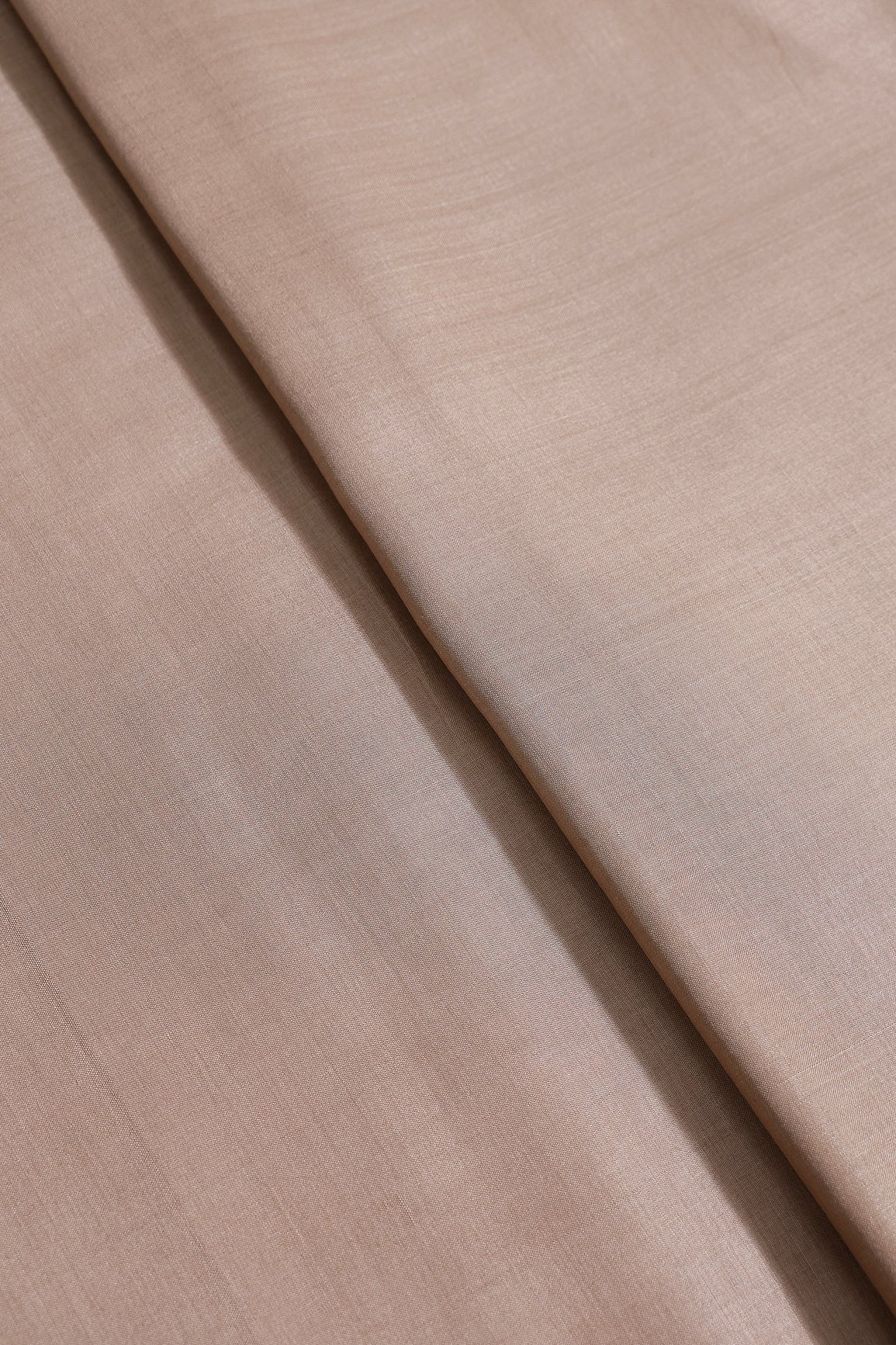 Light Brown Pure Bamboo Silk Fabric