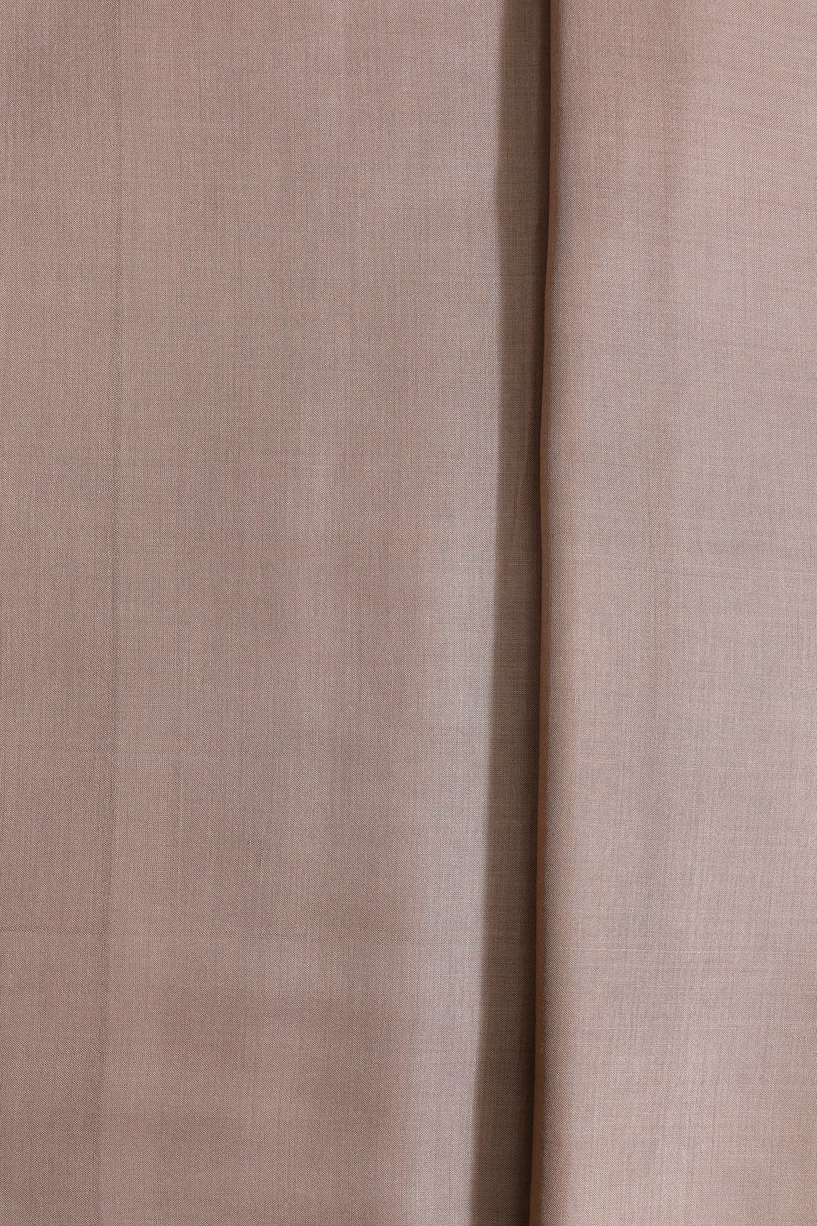 Light Brown Pure Bamboo Silk Fabric