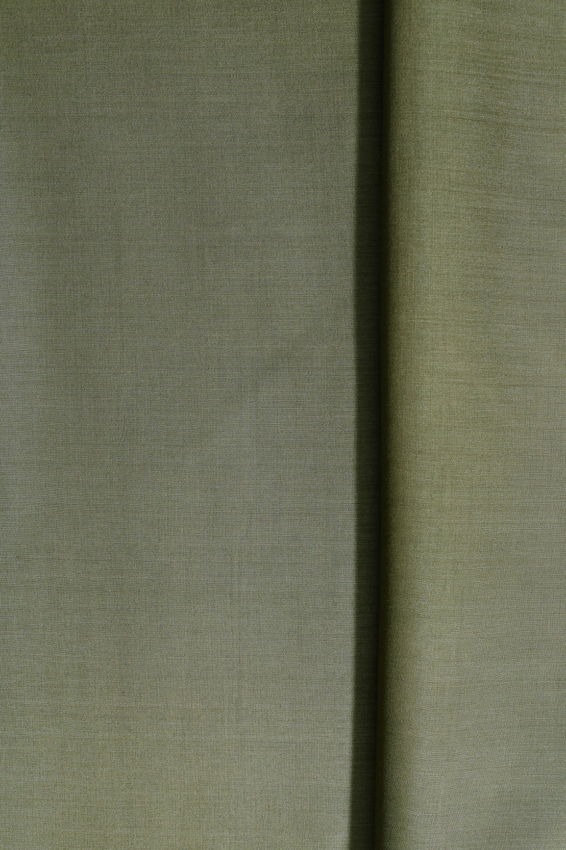 Mehndi Green Pure Bamboo Silk Fabric