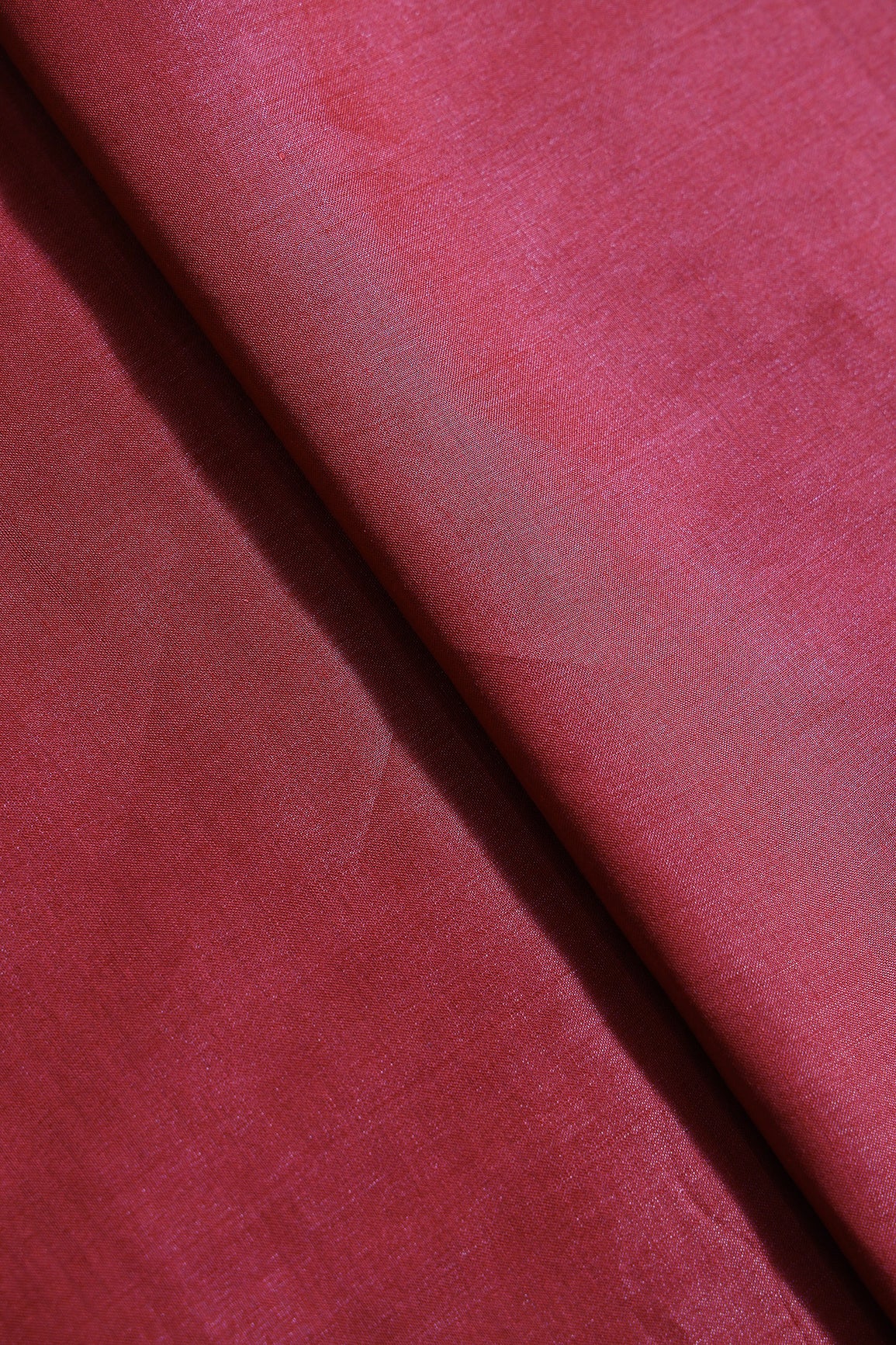 Red Pure Bamboo Silk Fabric