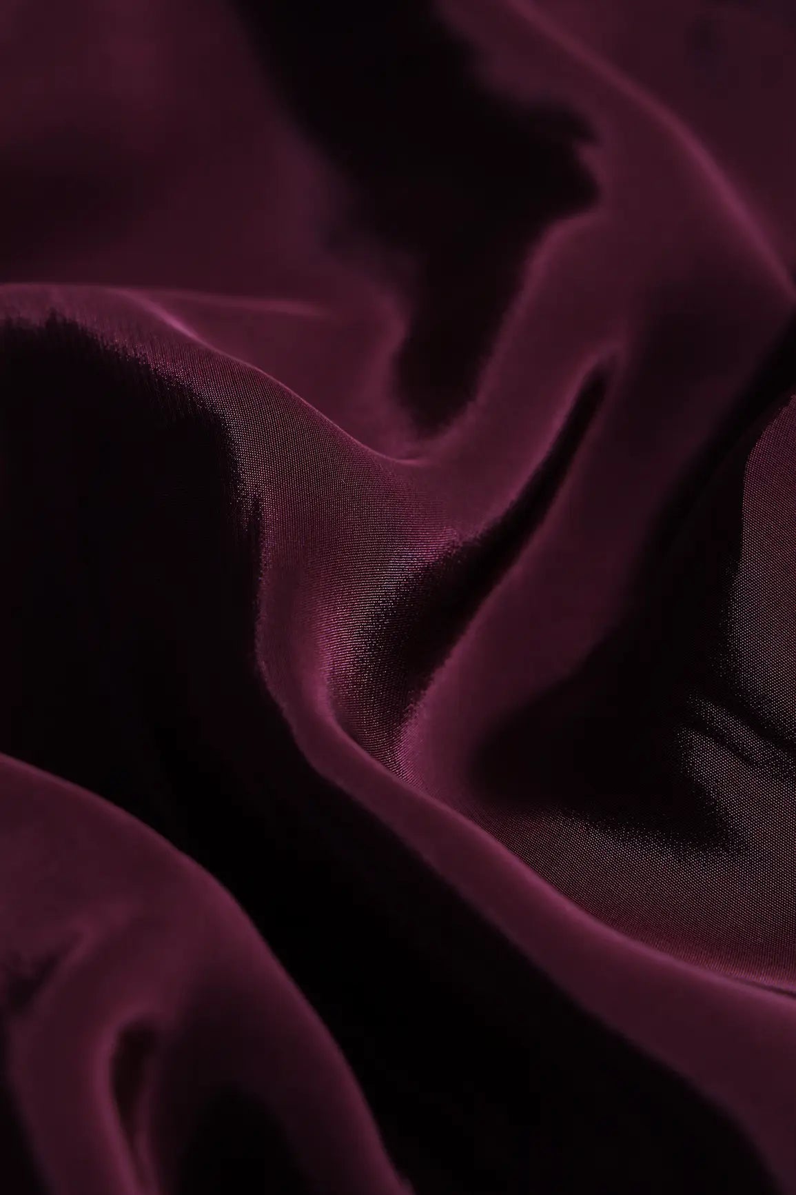 Wine Dyed Pure Crepe Fabric