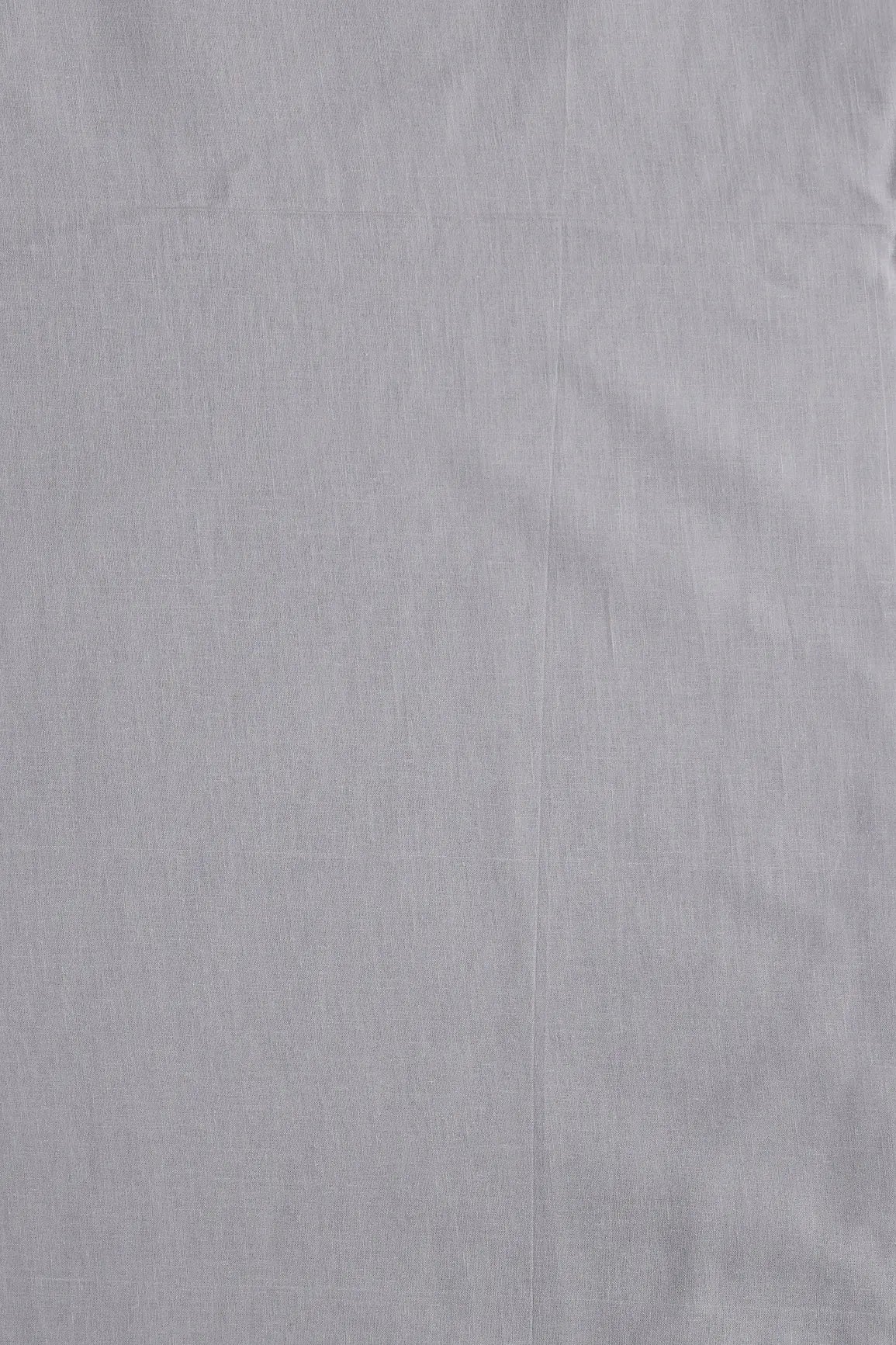 Grey Dyed Pure Cotton Fabric